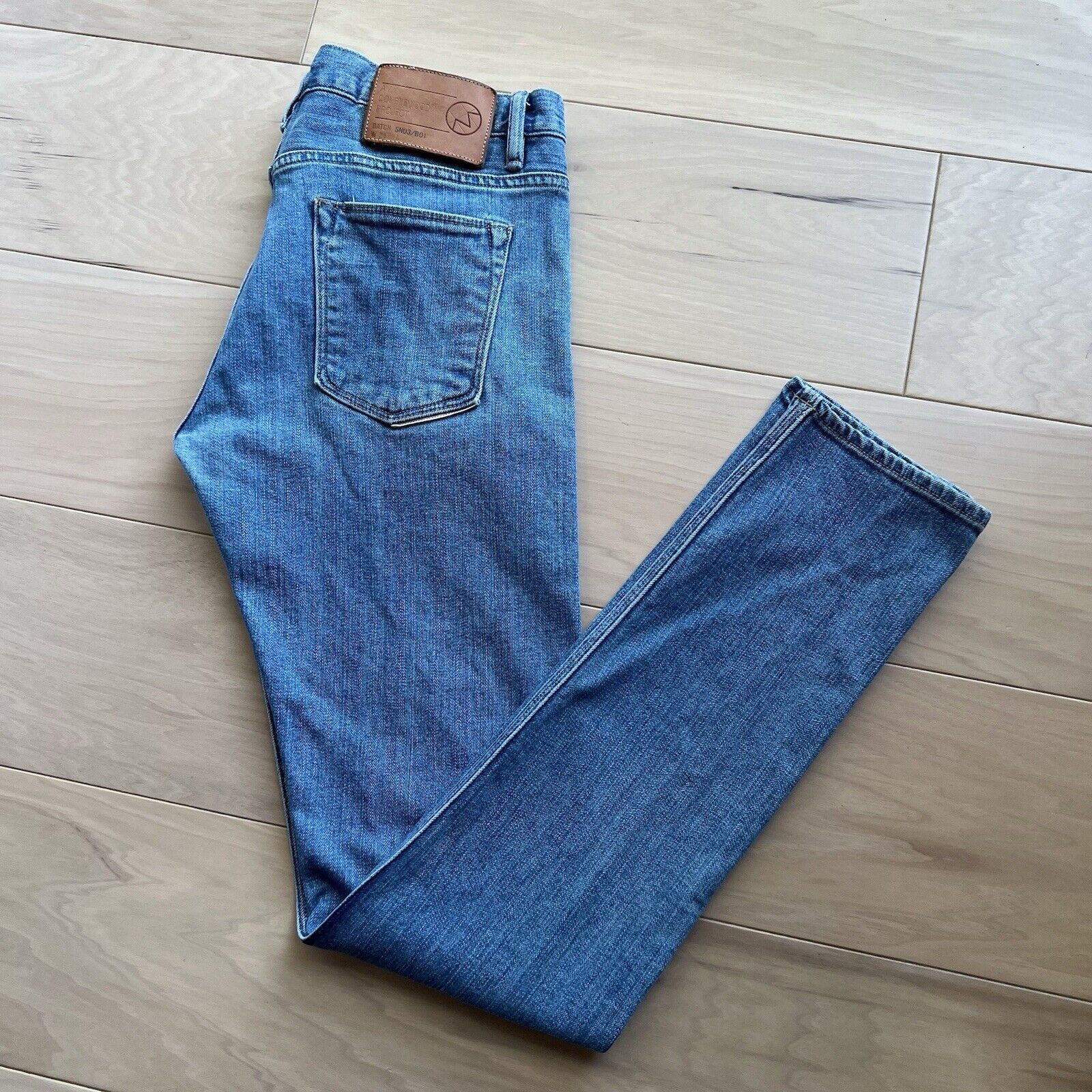 Doublewood Doublewood Project Selvedge Jeans 33 Blue Slim Fit Casual Size US 33 - 11 Thumbnail