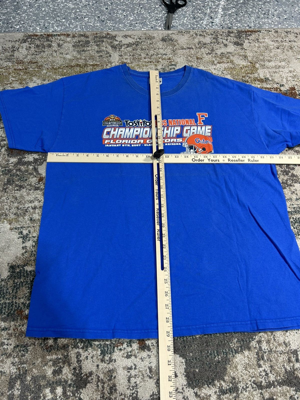 Vintage 2007 Florida Gators National Championship Game Tee Size US XL / EU 56 / 4 - 4 Thumbnail