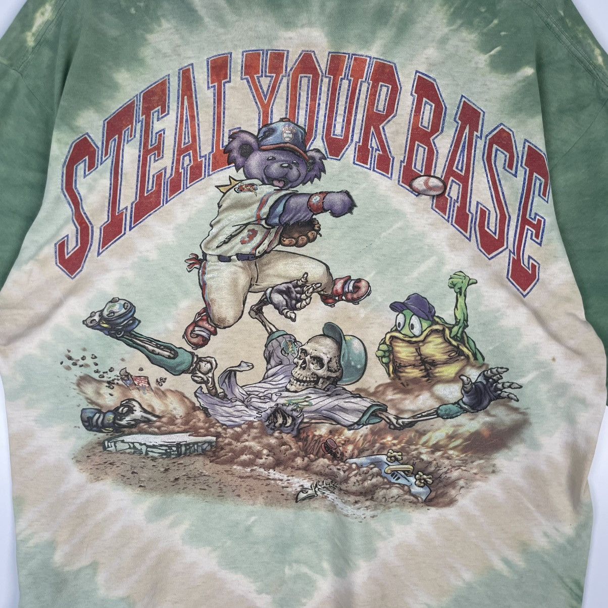 Designer × Vintage vintage 1997 grateful dead steal your base liquid blue Size US M / EU 48-50 / 2 - 9 Thumbnail