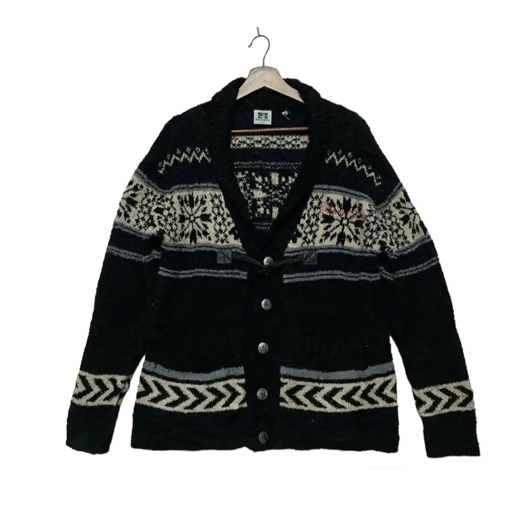 Aran Isles Knitwear ⚡️OFFERS ACCEPT⚡️ BODY GLOVE Shawl Collar Cardigan Jacket Size US M / EU 48-50 / 2 - 1 Thumbnail