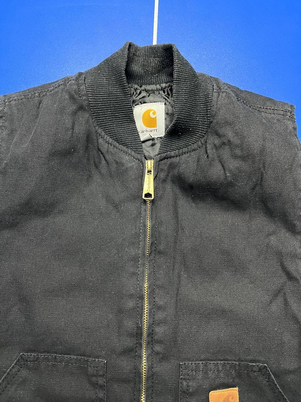 Carhartt Carhartt Sandstone Duck Vest Black Quilt Lined Women’s S Size S / US 4 / IT 40 - 4 Thumbnail