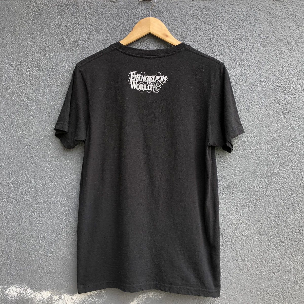 Anime Vintage Evangelion World Nerv Fuji-Q Branch Tshirt Size US L / EU 52-54 / 3 - 8 Thumbnail