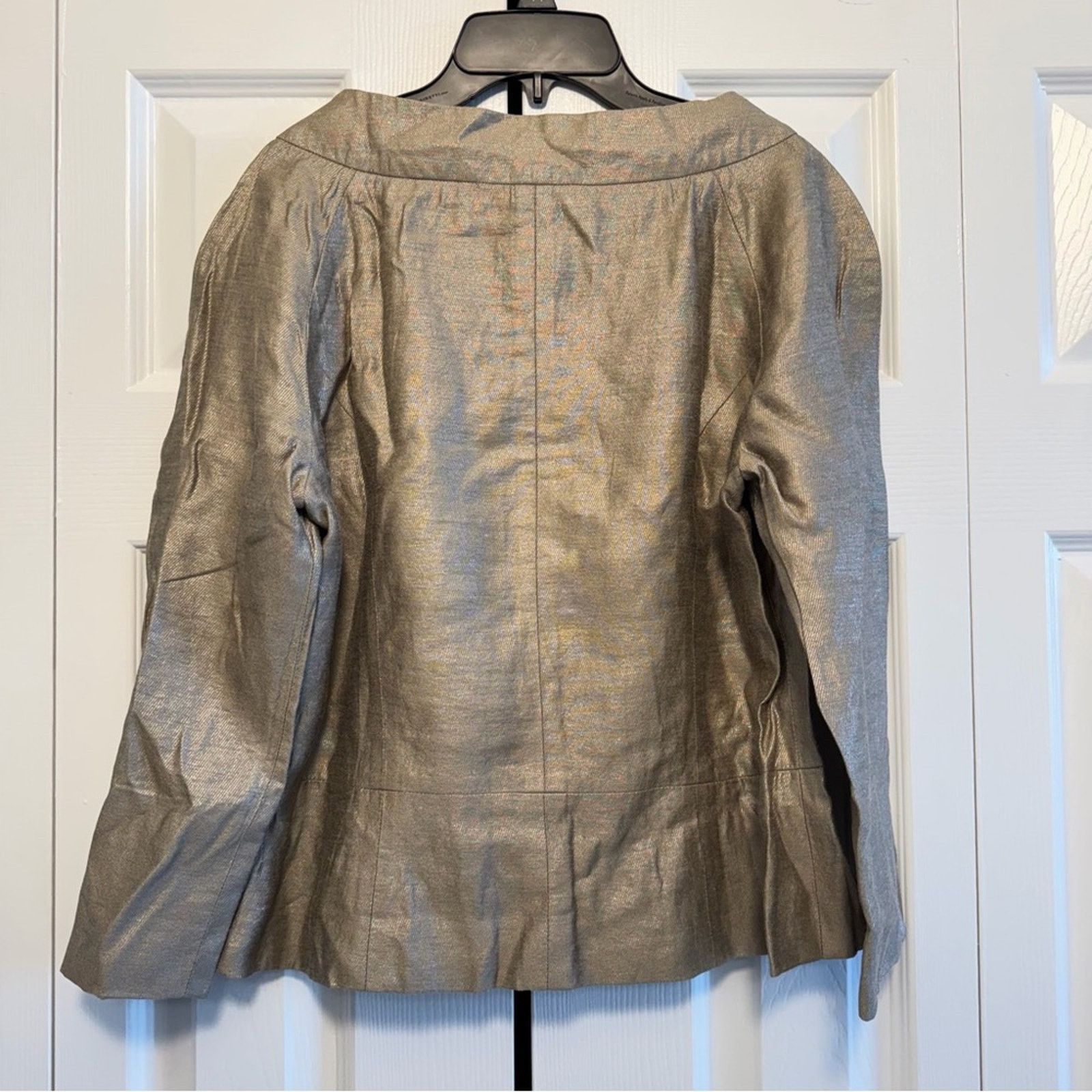 La Fam Amsterdam PAUW Amsterdam Shimmering Tan Top, Size 4 Size S / US 4 / IT 40 - 2 Thumbnail