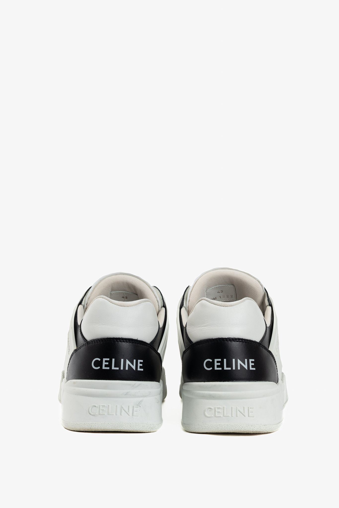 Celine Celine CT-07 Calfskin Low Lace-Up Trainers Size US 10.5 / EU 43-44 - 3 Thumbnail