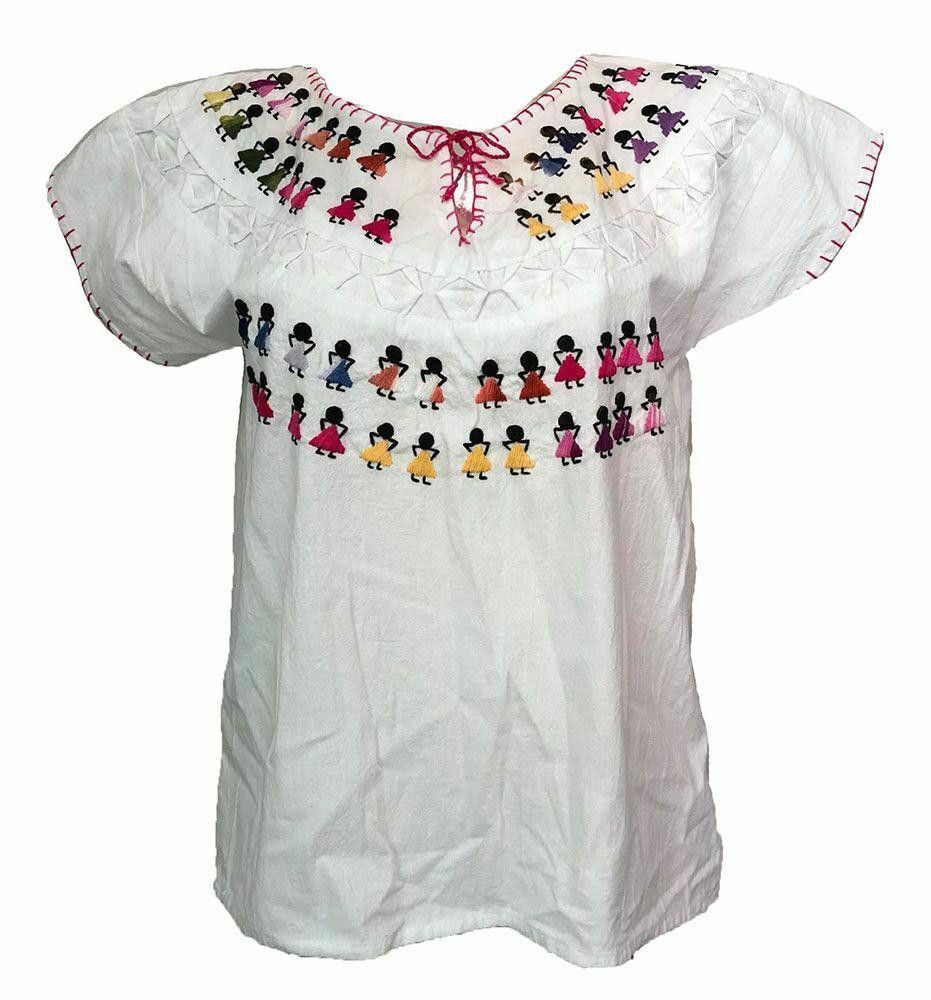 Designer Pre Owned White Hand Made Blouse L Size L / US 10 / IT 46 - 1 Thumbnail