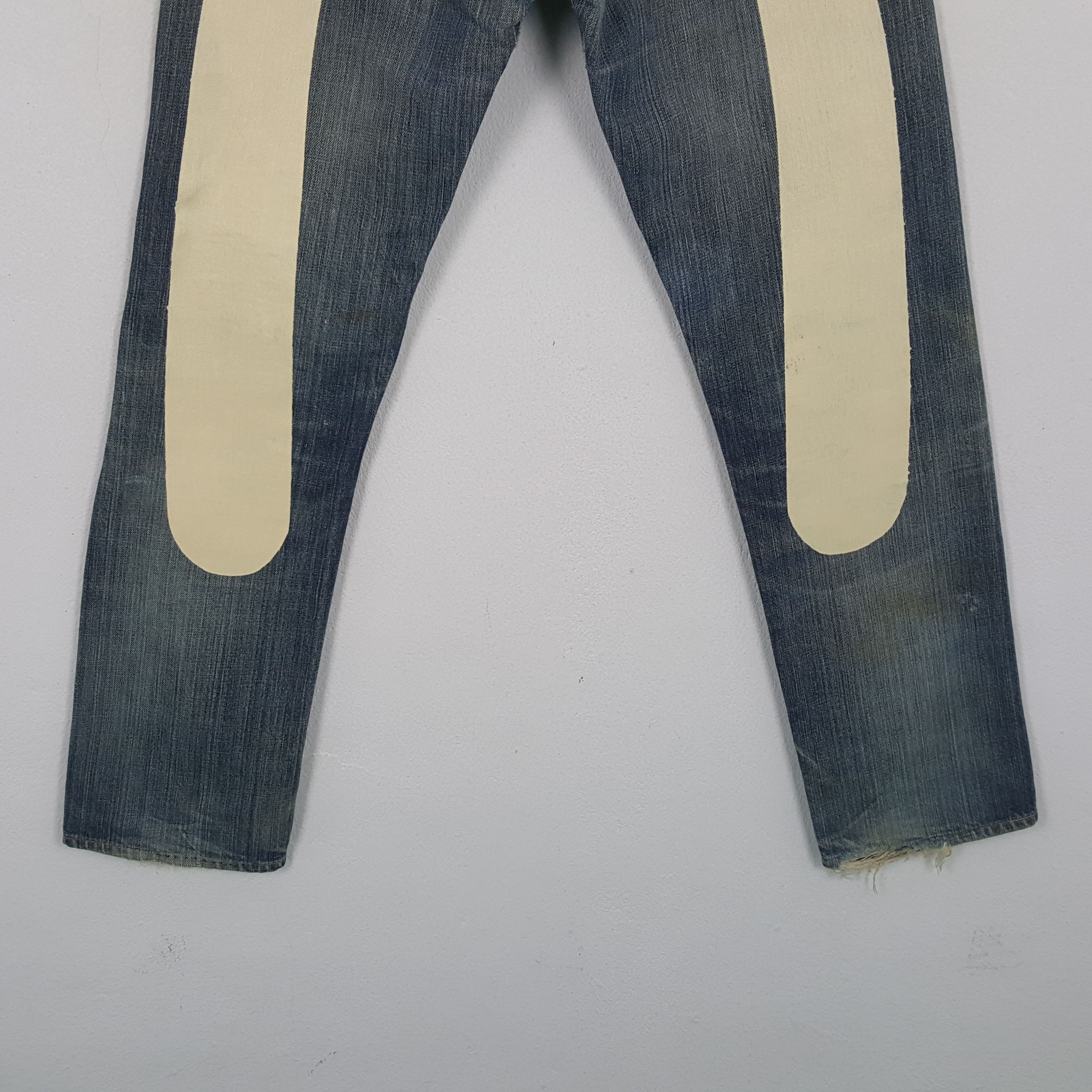 Evisu Evisu Japanese Brand Streetwear Custom Daicock Jeans RR14 Size US 29 - 3 Thumbnail