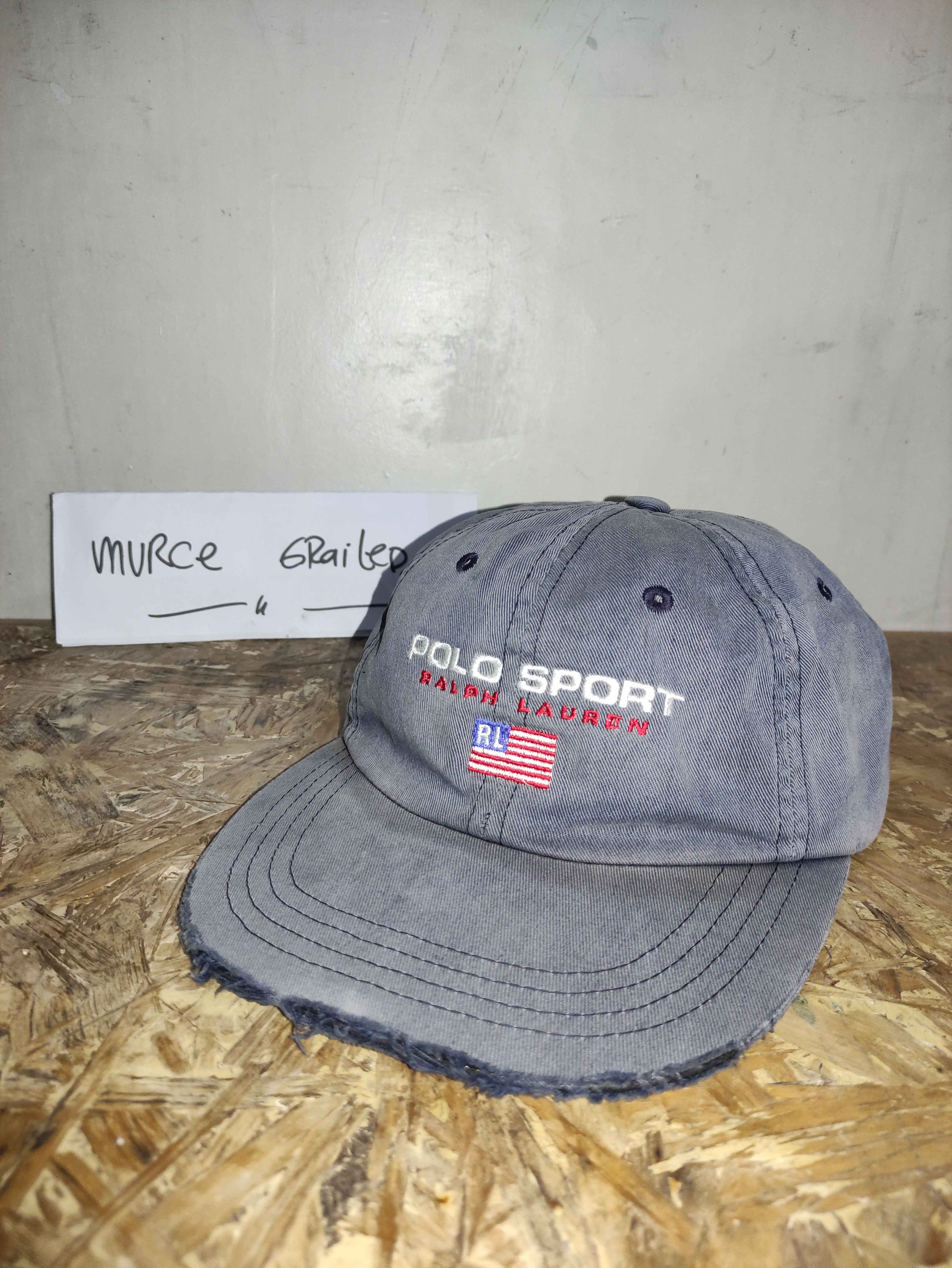 Polo Ralph Lauren × Ralph Lauren Sport × Vintage Polo Sport Ralph Lauren Cap Size ONE SIZE - 1 Thumbnail