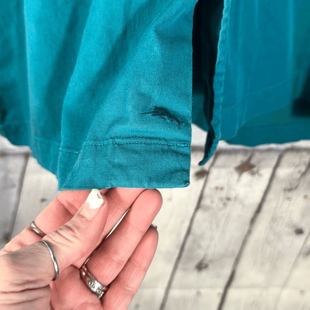 Tommy Bahama **Tommy Bahama Men's Catalina Stretch Twill Camp Shirt Size M Green** User: **Tommy Bahama Men's Catalina Twill Camp Shirt Size M Green** Size US M / EU 48-50 / 2 - 2 Thumbnail
