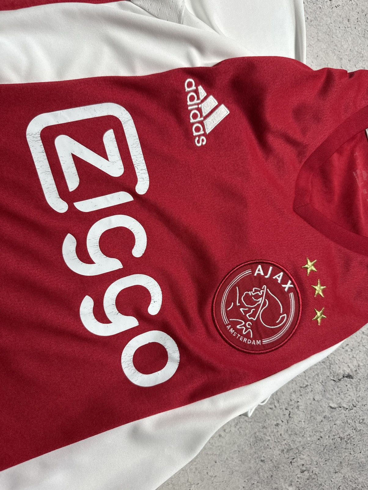 Adidas Adidas FC Ajax Amsterdam 2016/2017 Soccer Jersey Vintage Size US S / EU 44-46 / 1 - 10 Thumbnail