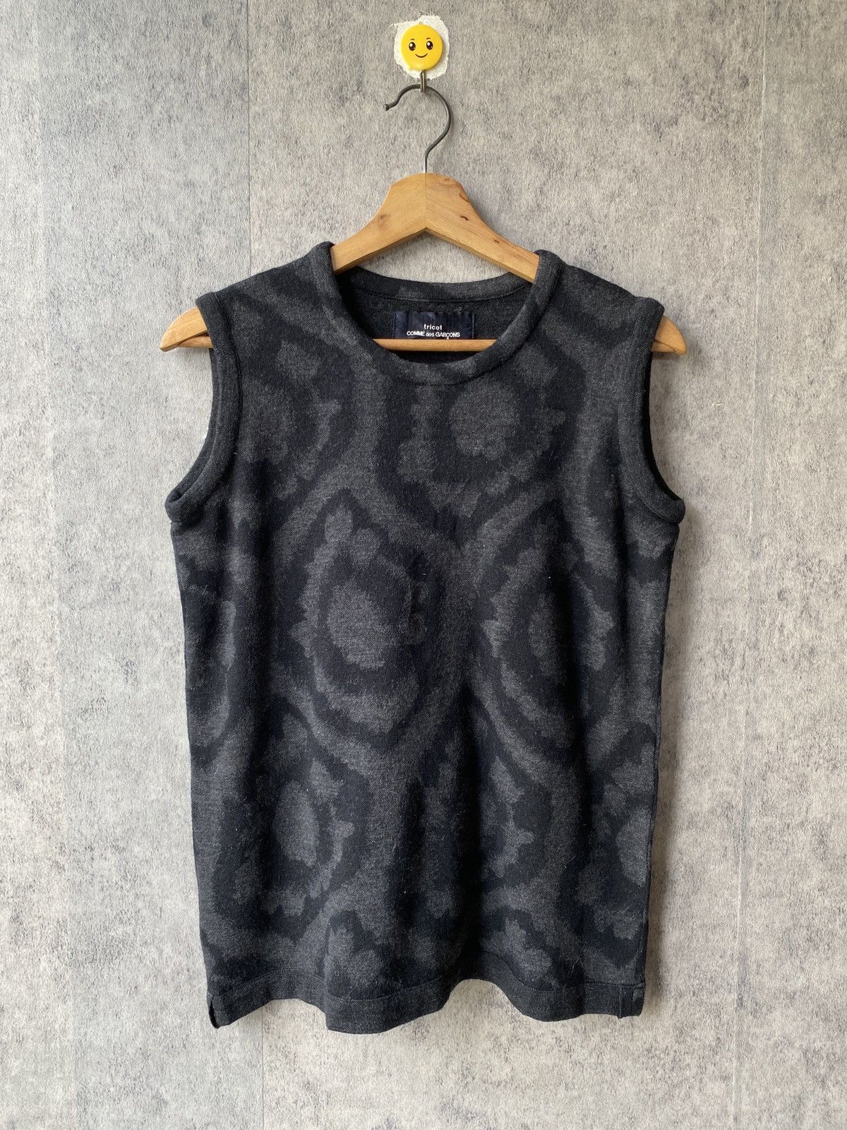 Comme des Garcons Vintage 80’s Tricot Comme Des Garcons Wool Sleeveless Size US M / EU 48-50 / 2 - 2 Thumbnail