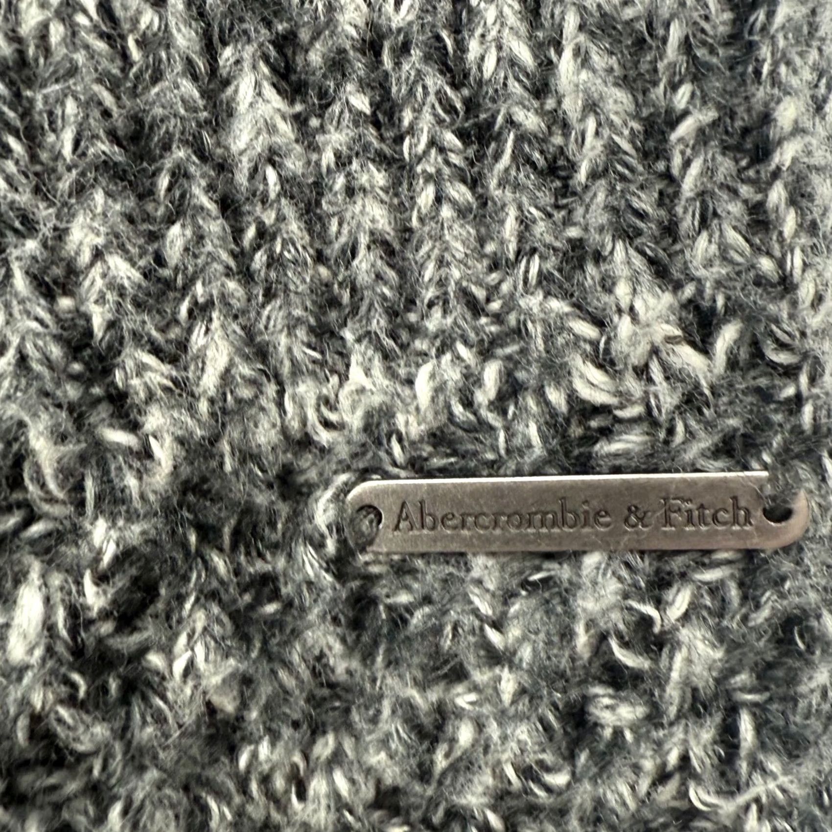 Abercrombie & Fitch Abercrombie & Fitch Cardigan Open Front Knit Pockets Gray Small Womens Sweater Knit Vest? Size S / US 4 / IT 40 - 4 Thumbnail