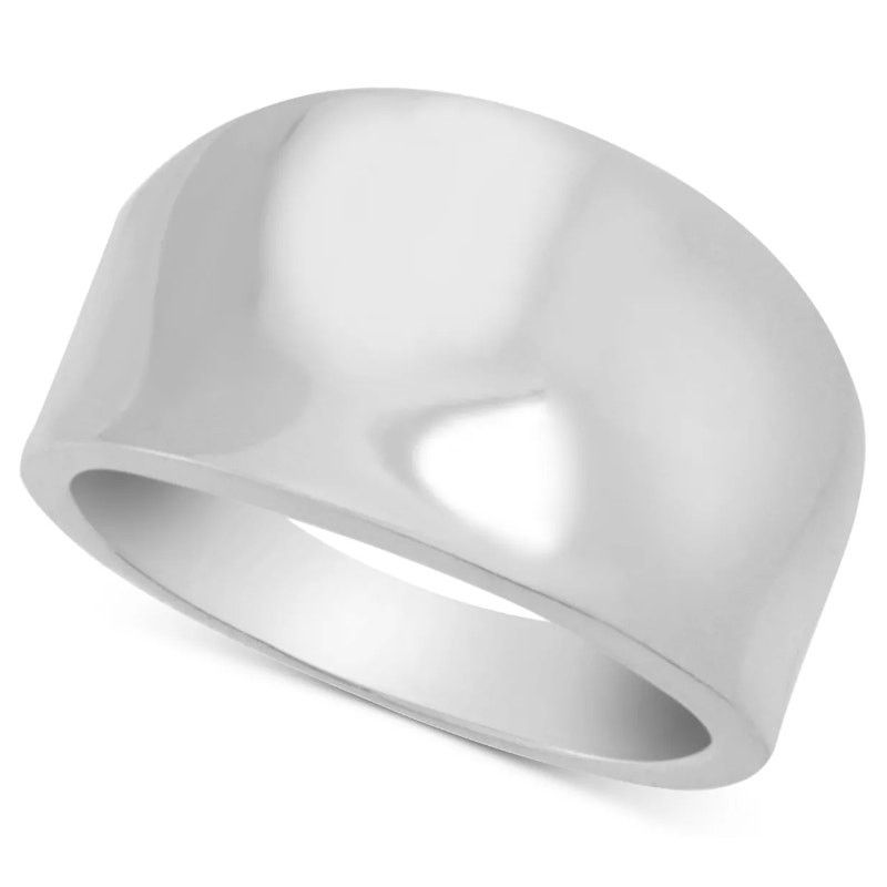 Other AND NOW THIS Polished Statement Ring in Silver Plate Size ONE SIZE - 1 Thumbnail