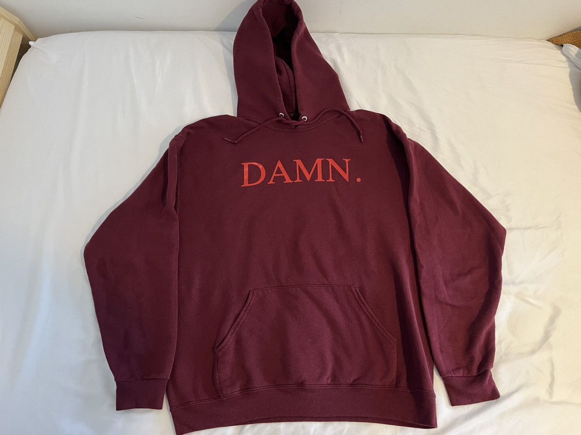 Kendrick Lamar Kendrick Lamar Damn Tour Hoodie L | Grailed 