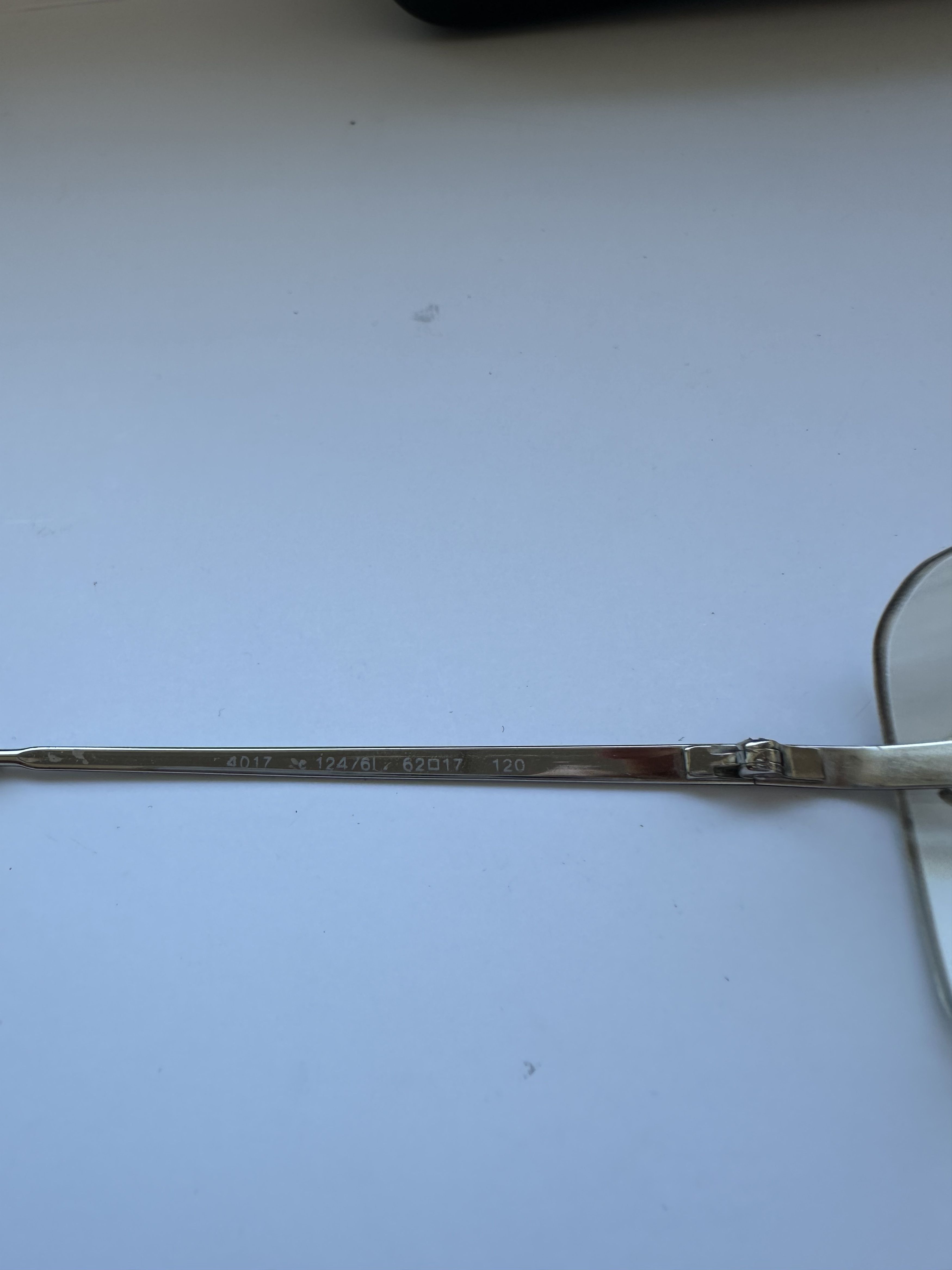 Chanel Vintage Chanel 4017 CC Logo Rimless Glasses Silver 0 Size ONE SIZE - 15 Thumbnail