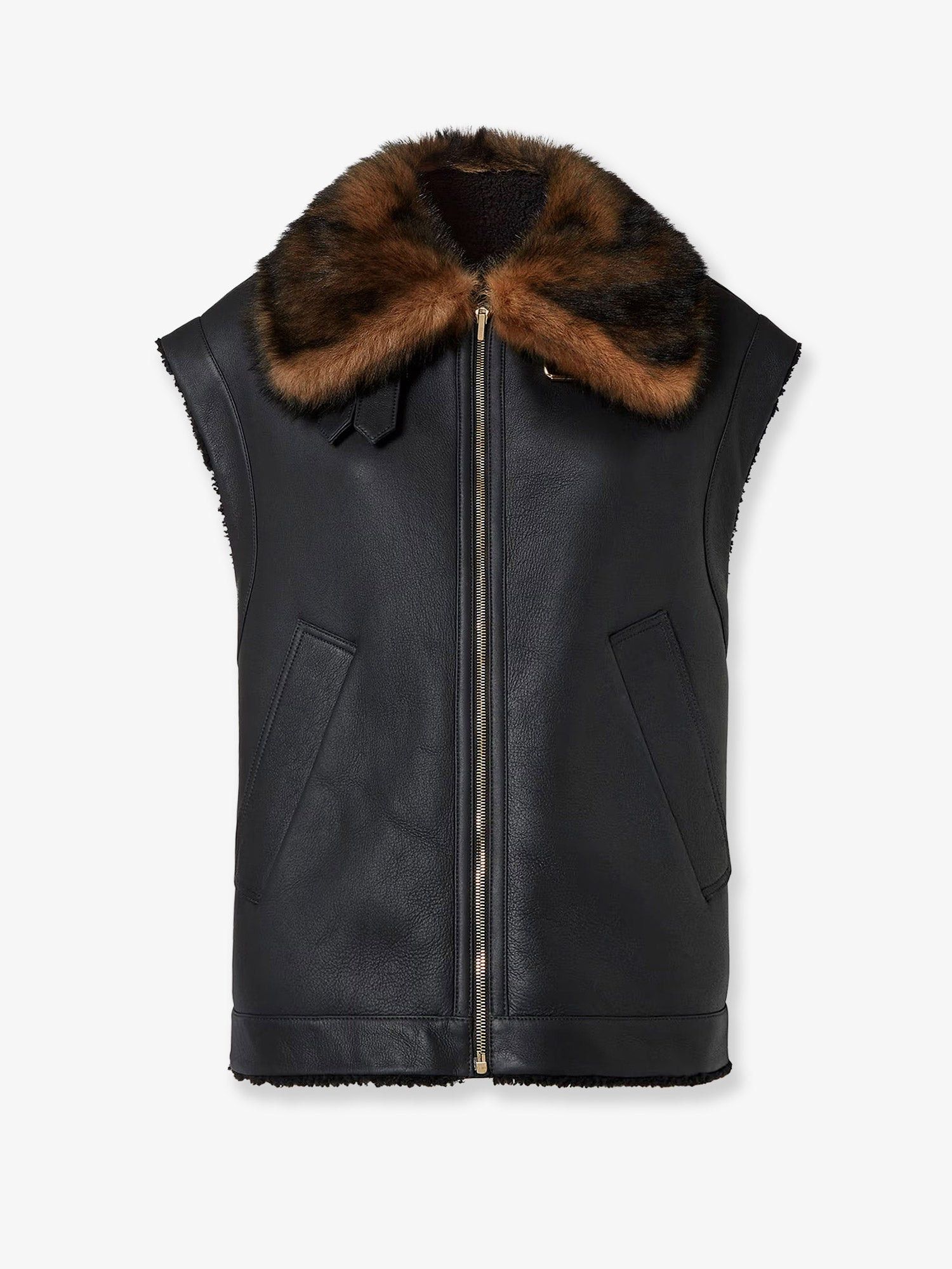 Fendi Fendi Sleeveless sheepskin jacket Tag Size IT 38 Women - USA Tariffs Included Size XS / US 0-2 / IT 36-38 - 1 Thumbnail