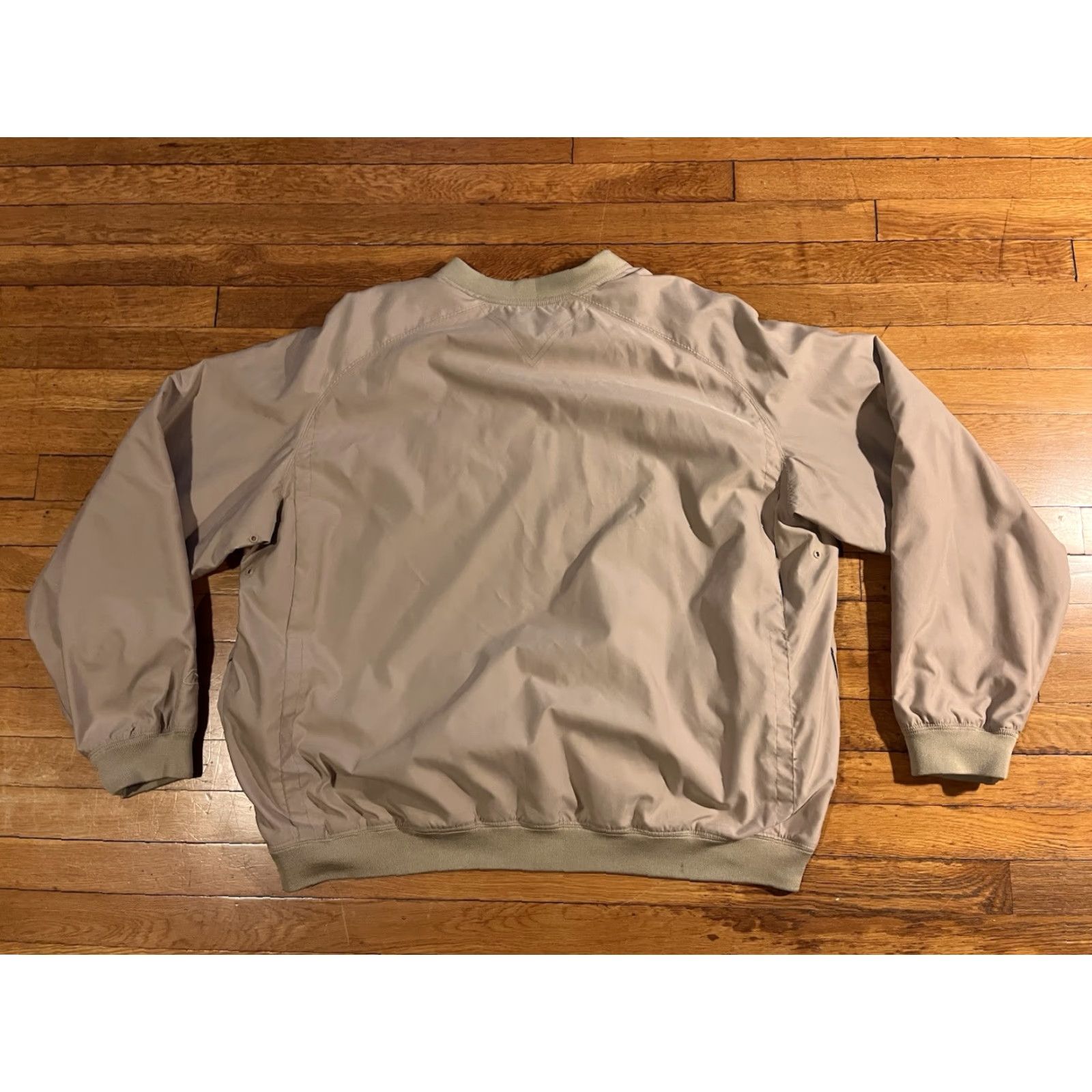 Reebok VINTAGE Reebok Golf NBA Logo Windbreaker Jacket Men's 2XL Beige Size US XXL / EU 58 / 5 - 7 Thumbnail