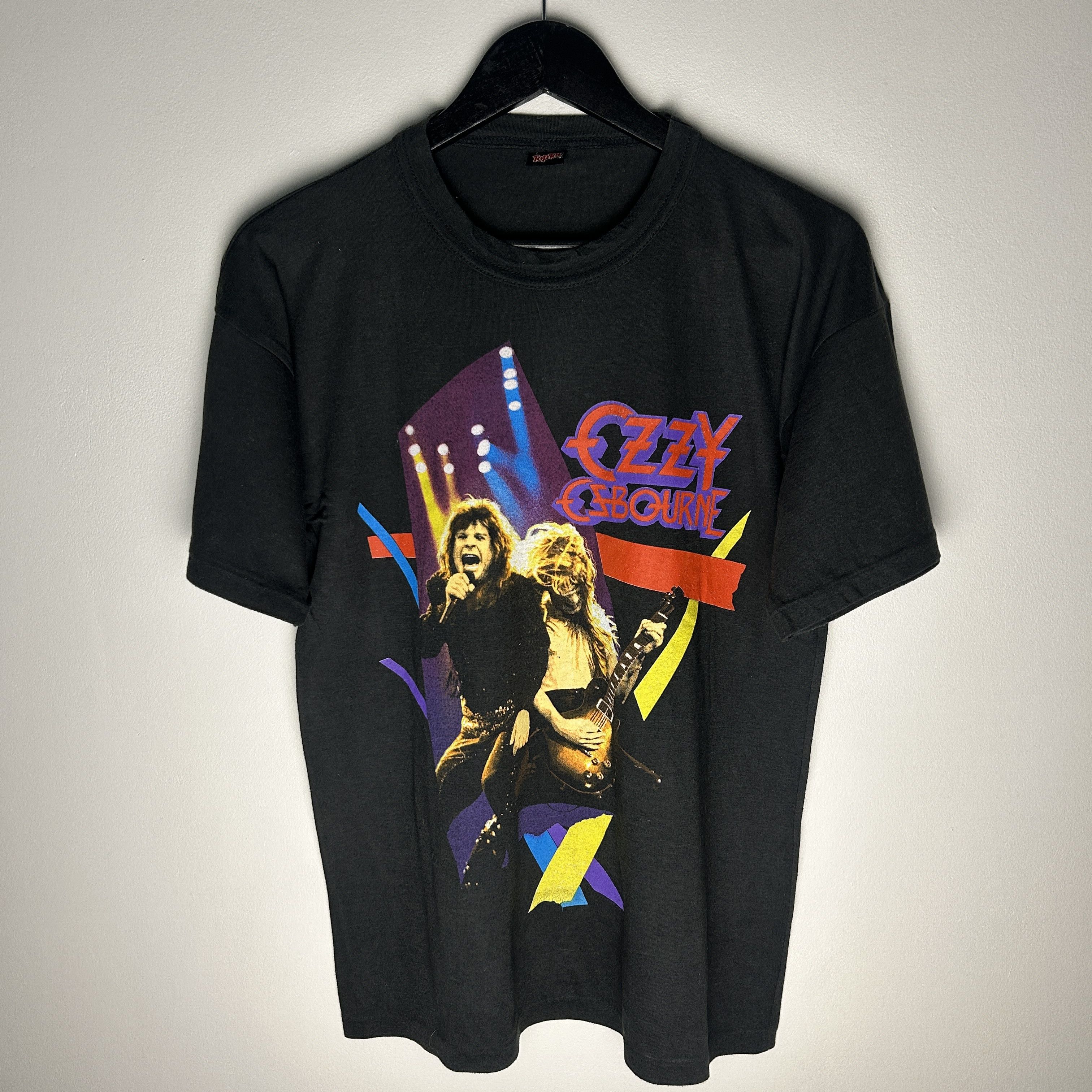 Band Tees Vintage Ozzy Osbourne 1989 Tour Band T-shirt Size US L / EU 52-54 / 3 - 1 Thumbnail