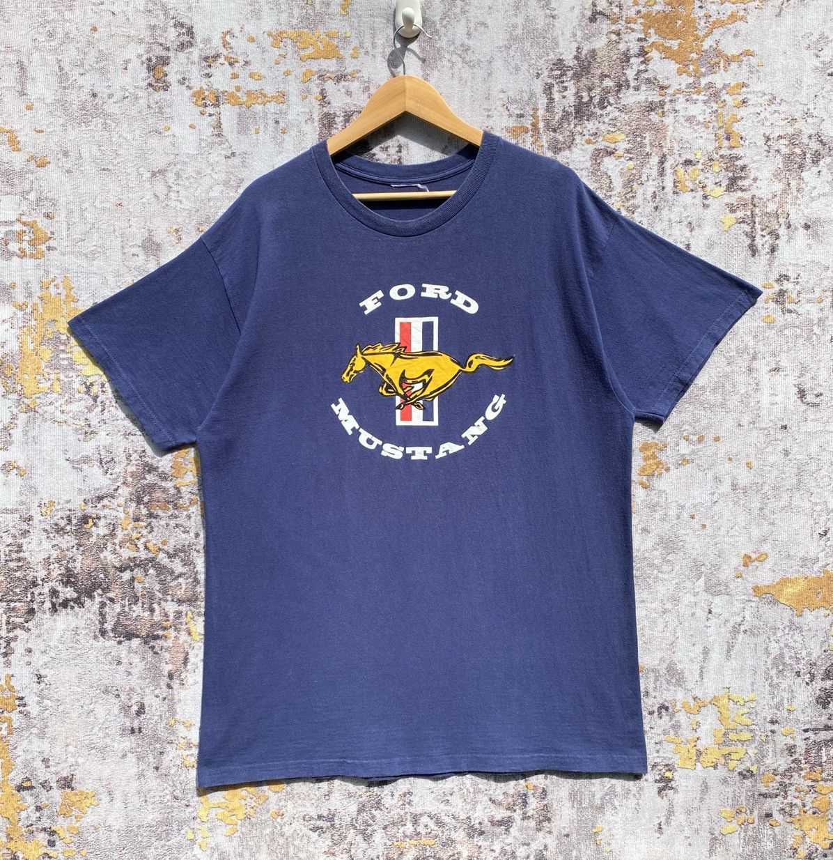 Ford Vintage Ford Mustang American Sport Car Shirt Ford Racing Size US L / EU 52-54 / 3 - 1 Thumbnail