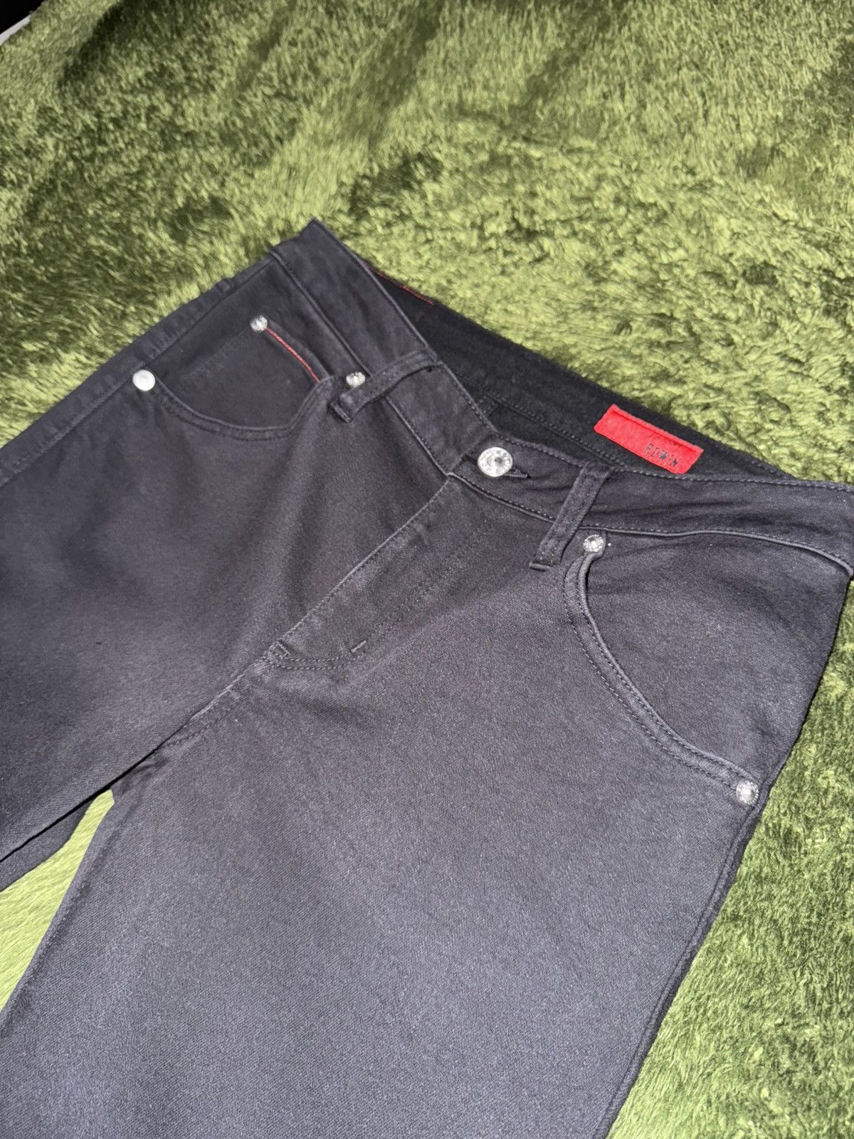 Edwin [31] EDWIN Japan Winter Cotton Pants Washed Black Size US 31 - 2 Thumbnail