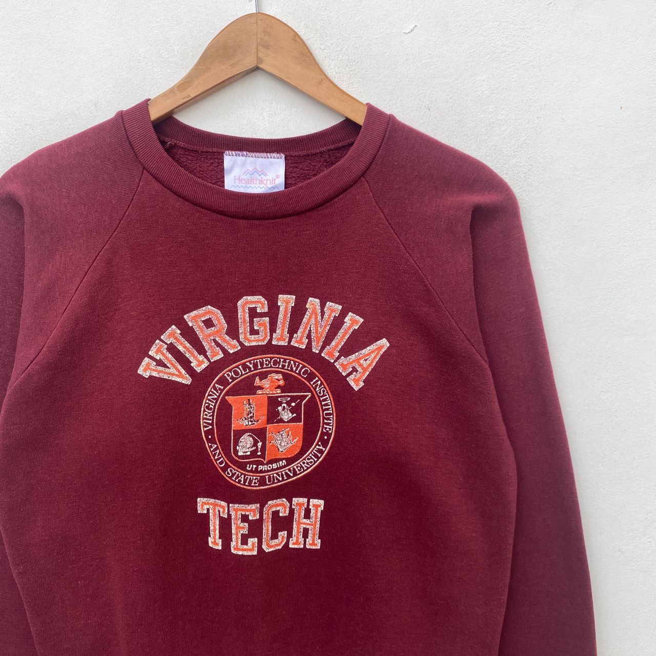 Vintage VINTAGE VIRGINIA TECH UNIVERSITY SWEATSHIRT MEDIUM PULLOVER Size US M / EU 48-50 / 2 - 3 Thumbnail