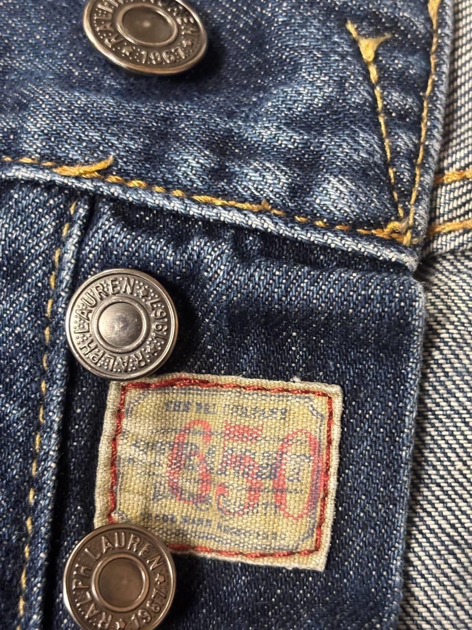 Polo Ralph Lauren Polo Ralph Lauren Vintage Dark Wash Straight Denim Jeans W32 Size US 32 / EU 48 - 10 Thumbnail