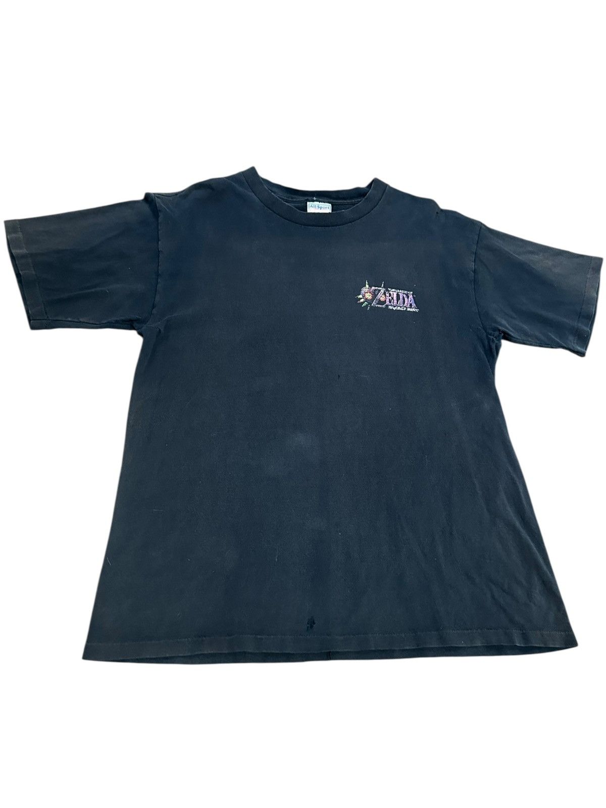 Vintage Vintage 90’s Zelda Majoras Mask T Shirt Size US L / EU 52-54 / 3 - 1 Thumbnail