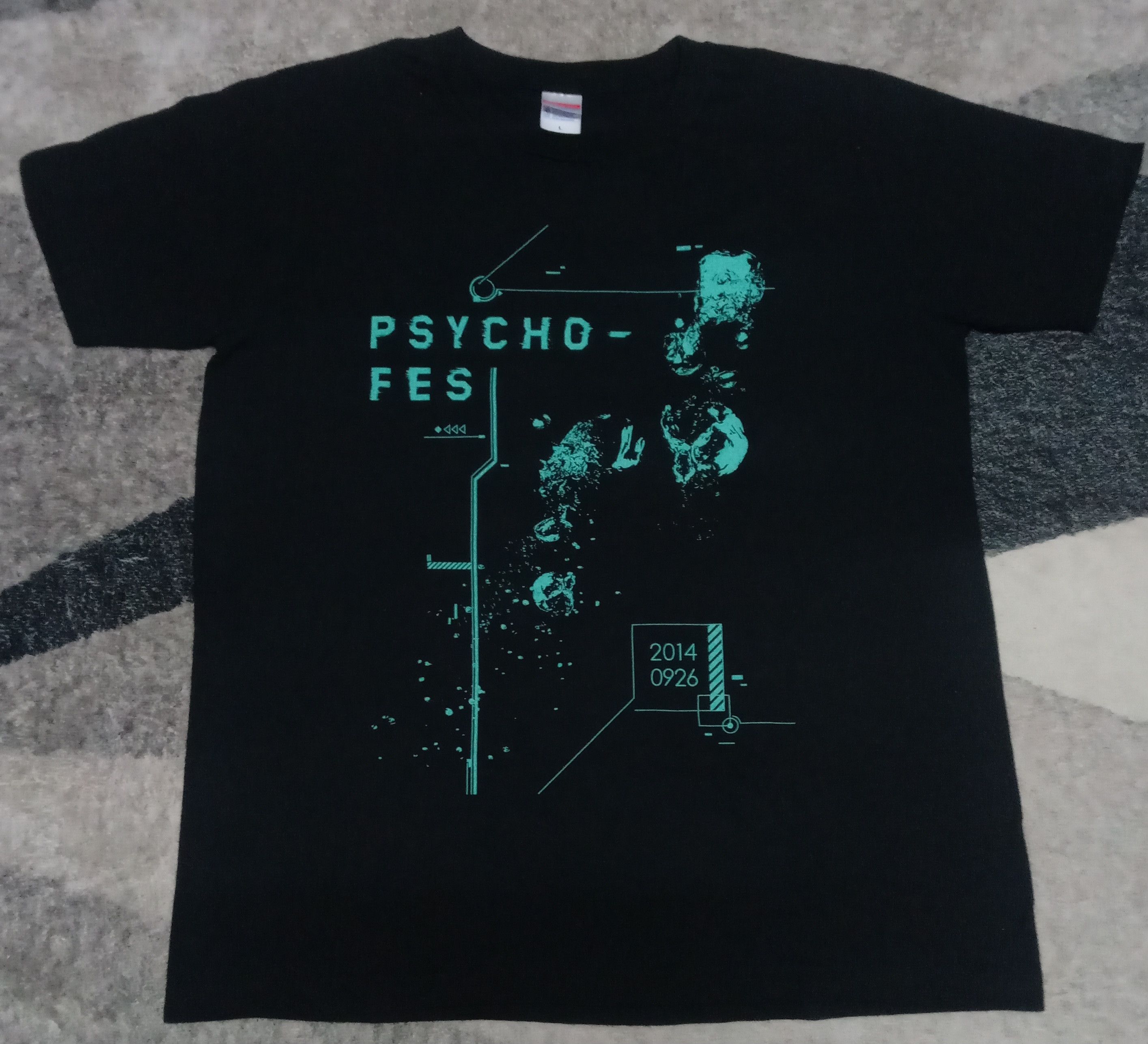 Anime Rare anime Psycho-Pass Tshirt Akira Evangelion Japan Size US M / EU 48-50 / 2 - 1 Thumbnail