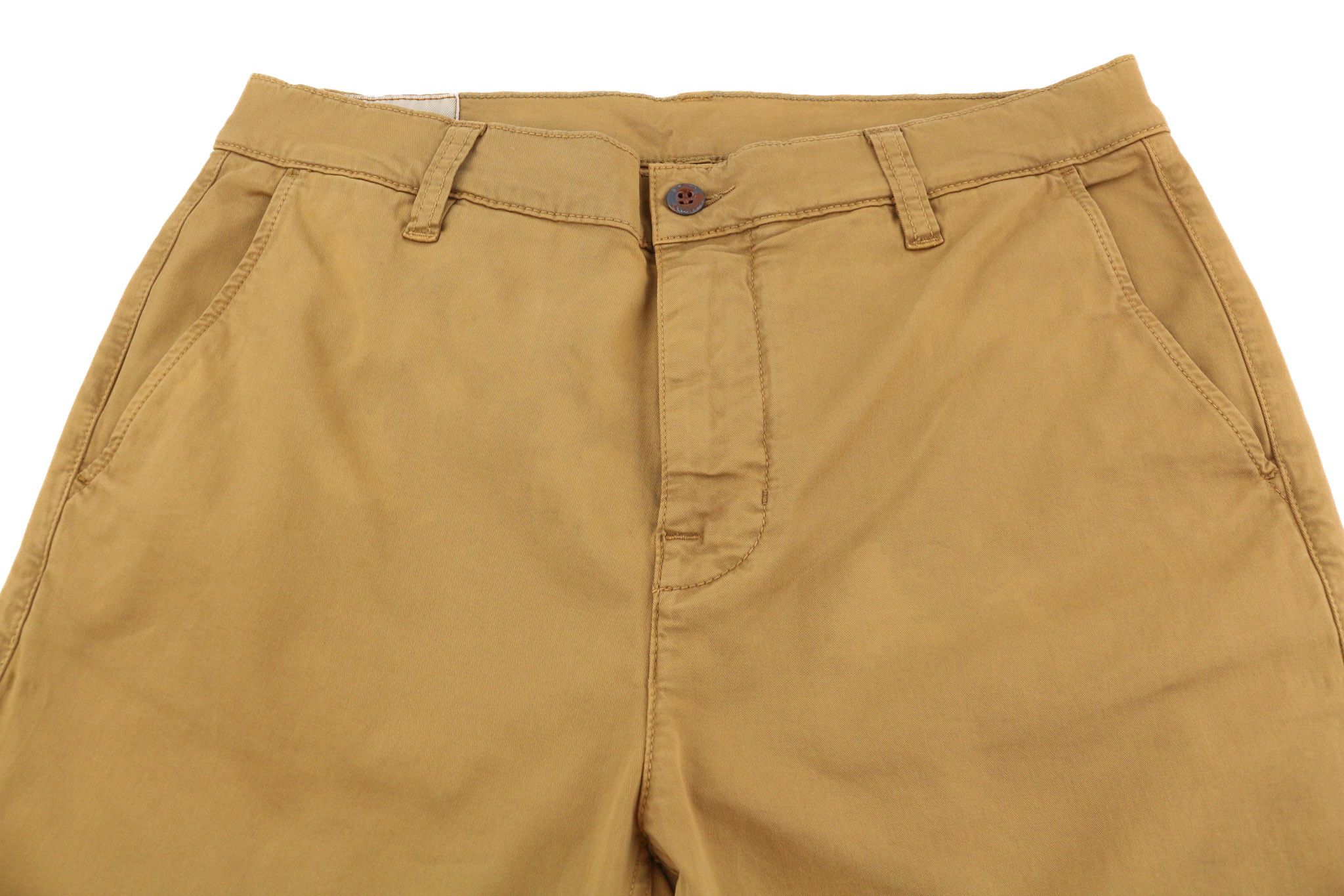 Nudie Jeans EASY ALVIN W32/L30 Camel Chino Slim Zip 82572 Size US 32 / EU 48 - 8 Thumbnail