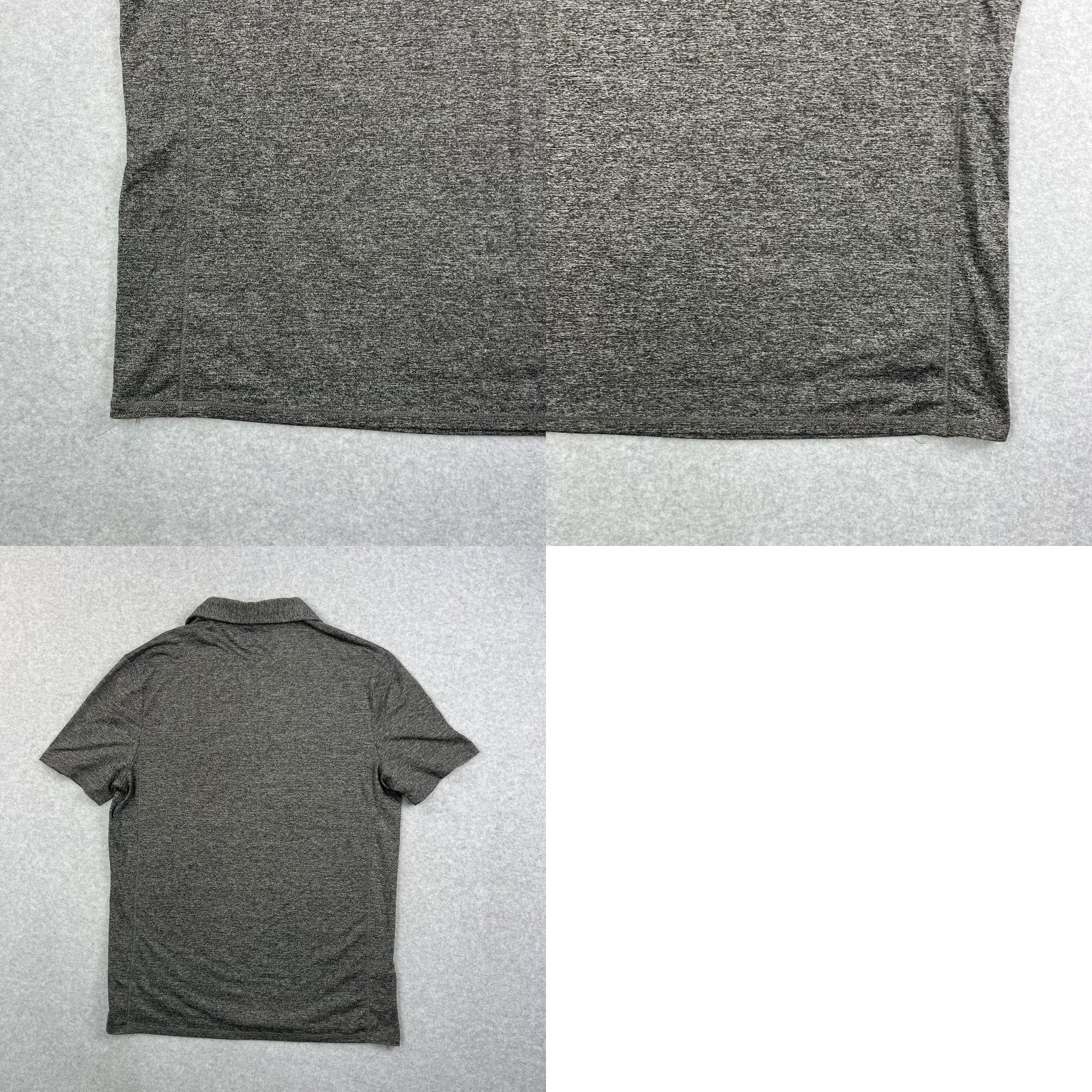 Quince Quince Polo Shirt Mens Medium Gray Performance Stretch Golf Casual Adult Shirt Size US M / EU 48-50 / 2 - 8 Thumbnail