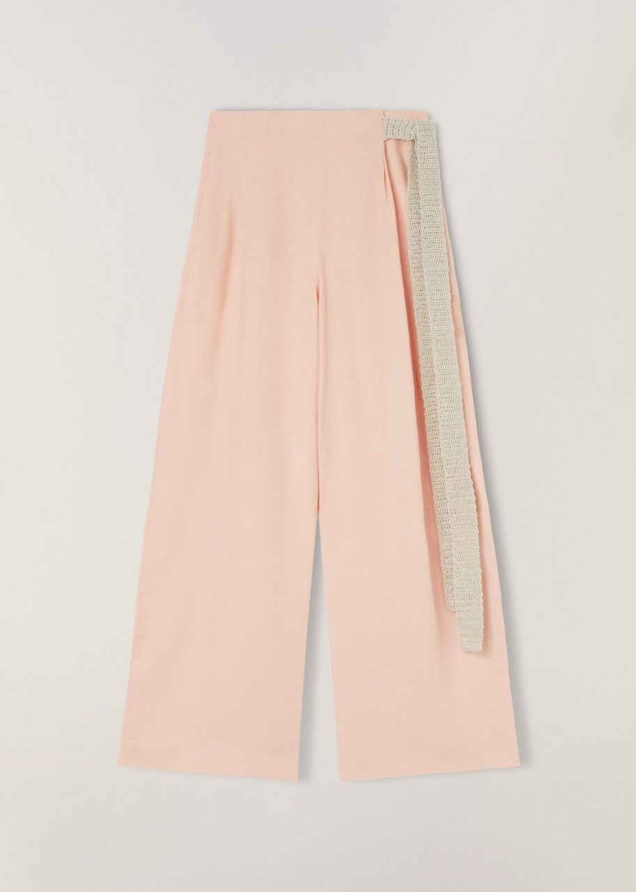 Loro Piana o1srvl11e0424 Trouser in Pink Size 36" / US 14 / IT 50 - 1 Thumbnail