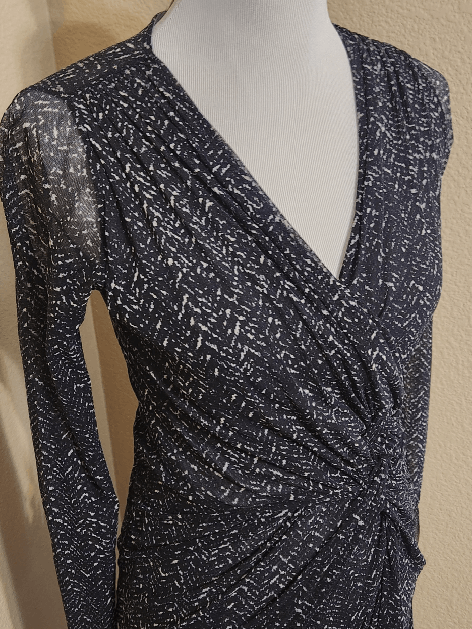 Jean Paul Gaultier FUZZI Y2K Jean Paul Gaultier Black Stretchy Mesh Dress S Size S / US 4 / IT 40 - 4 Thumbnail
