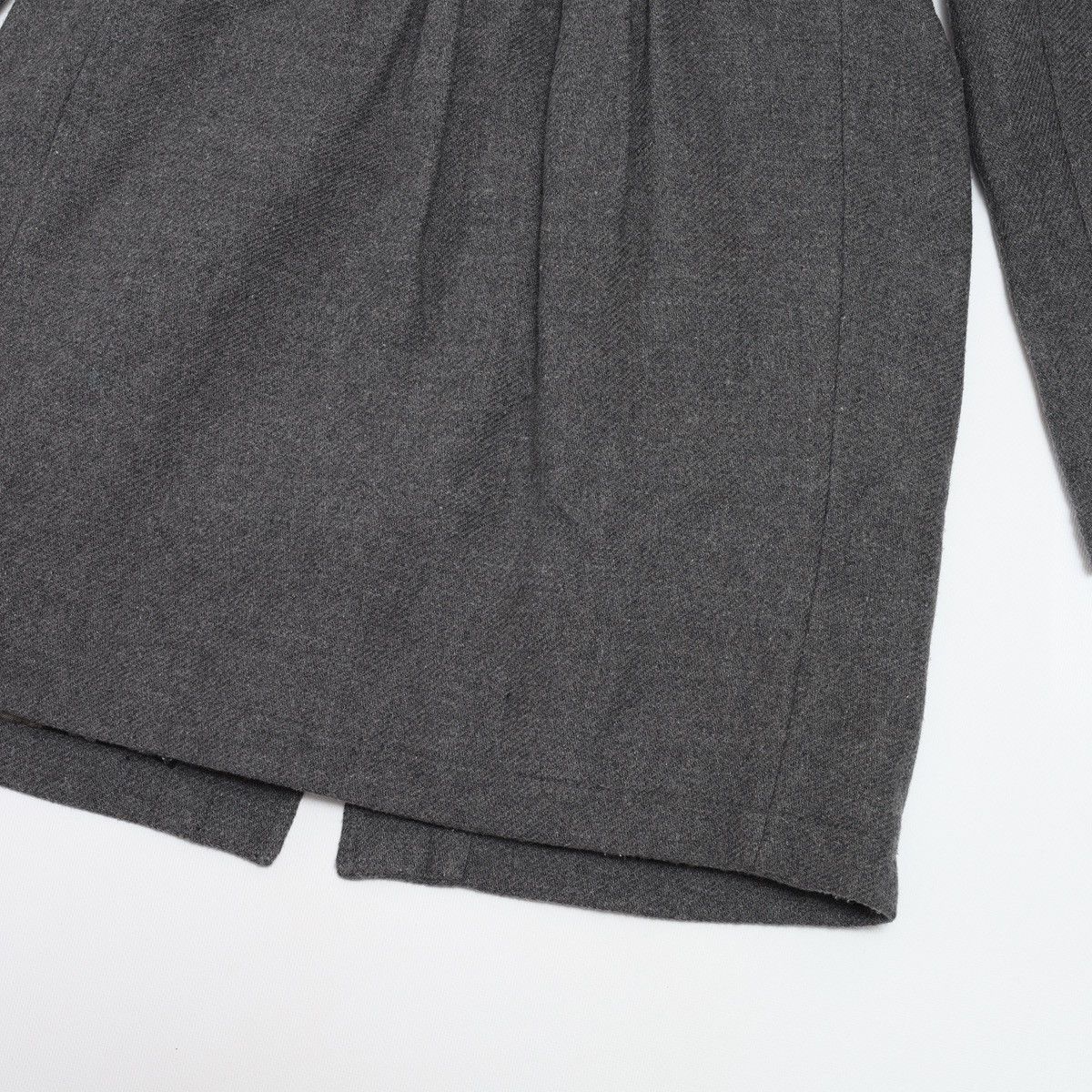 Burberry Burberry Gray Coat Jacket Wool Size XS / US 0-2 / IT 36-38 - 12 Thumbnail