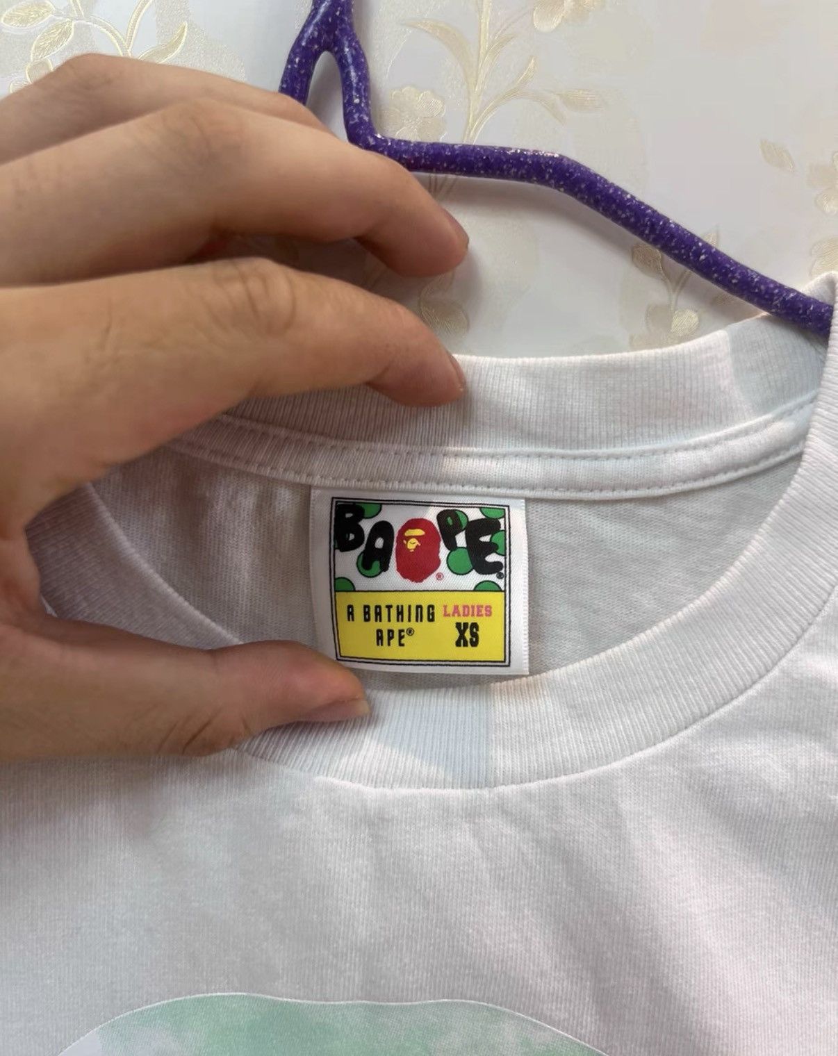 Bape BAPE OG Nigo era white short-sleeve T-shirt Size US XS / EU 42 / 0 - 4 Thumbnail
