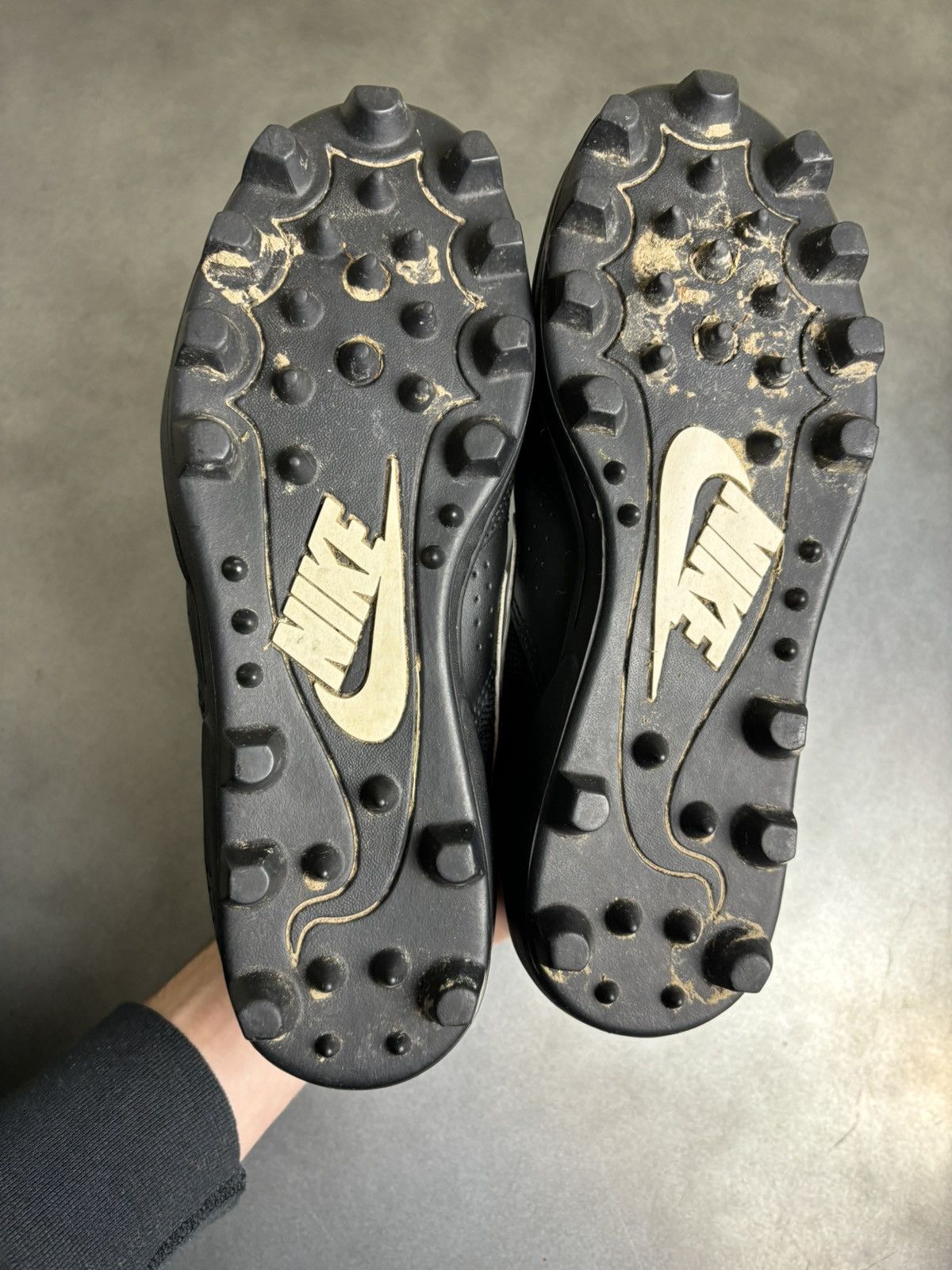 Nike × Vintage 1995 Nike Shark Cleats 90s Vintage Sport Sneaker Baseball Size US 8 / EU 41 - 9 Thumbnail