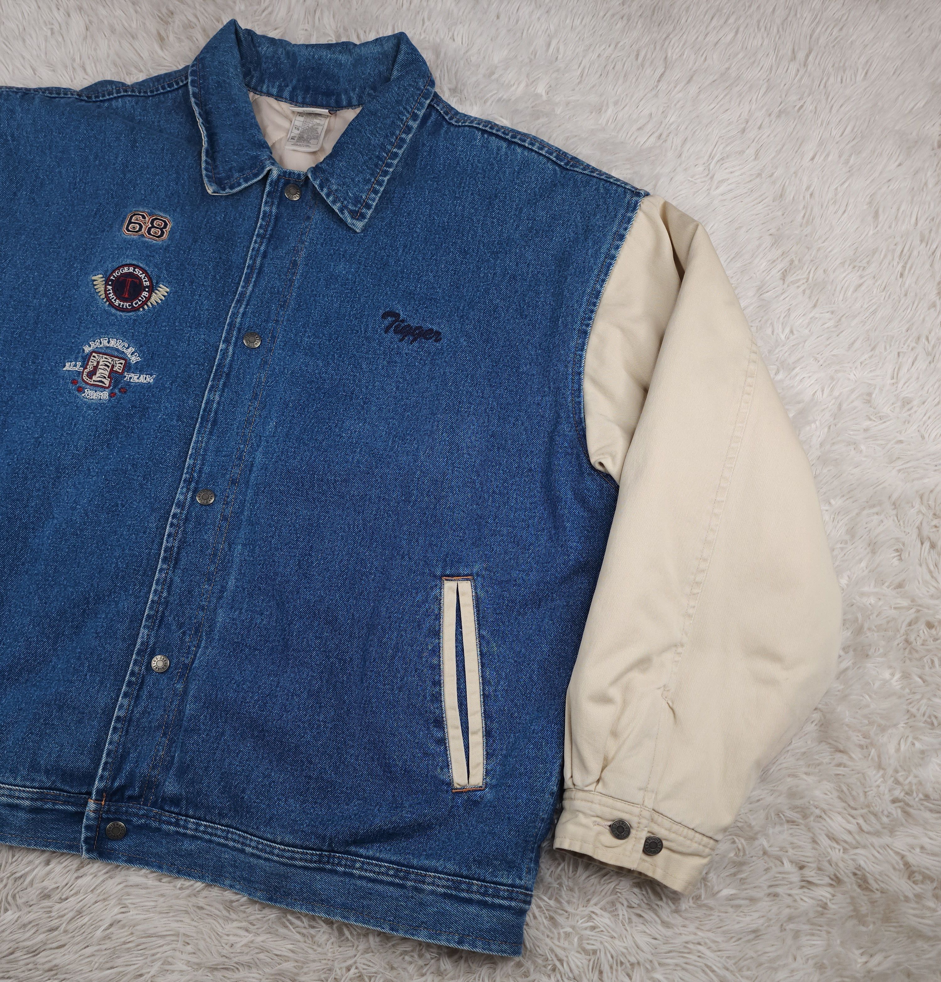 Disney Vintage Disney Tigger denim jacket Size XL Size US XL / EU 56 / 4 - 2 Thumbnail