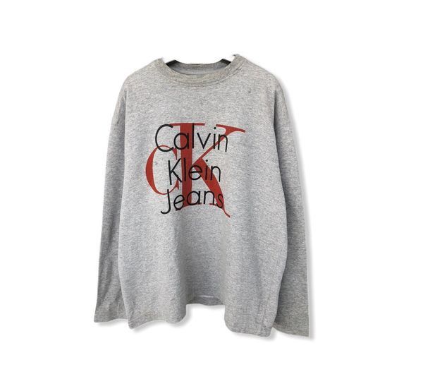 Vintage Calvin Klein Big Logo Sweatshirt - Main Image