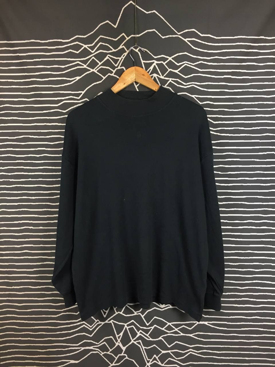 Paul Smith Vtg Paul Smith Jeans Mock Neck Boxy Fit Long Sleeve Tee Size US XL / EU 56 / 4 - 2 Thumbnail