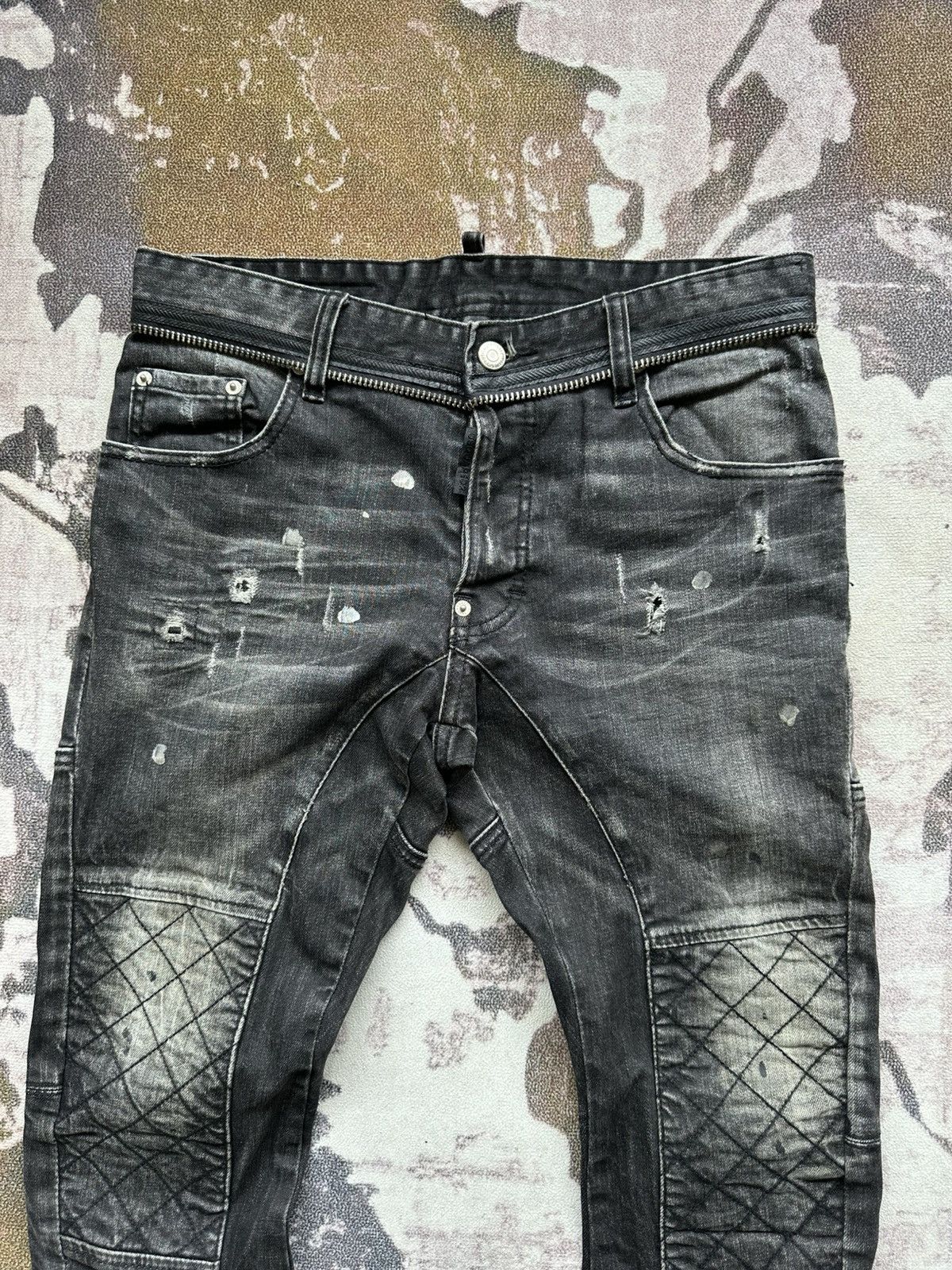 Dsquared2 2016 S/S DSQUARED2 tidy biker cut zipper waist Size US 30 / EU 46 - 5 Thumbnail