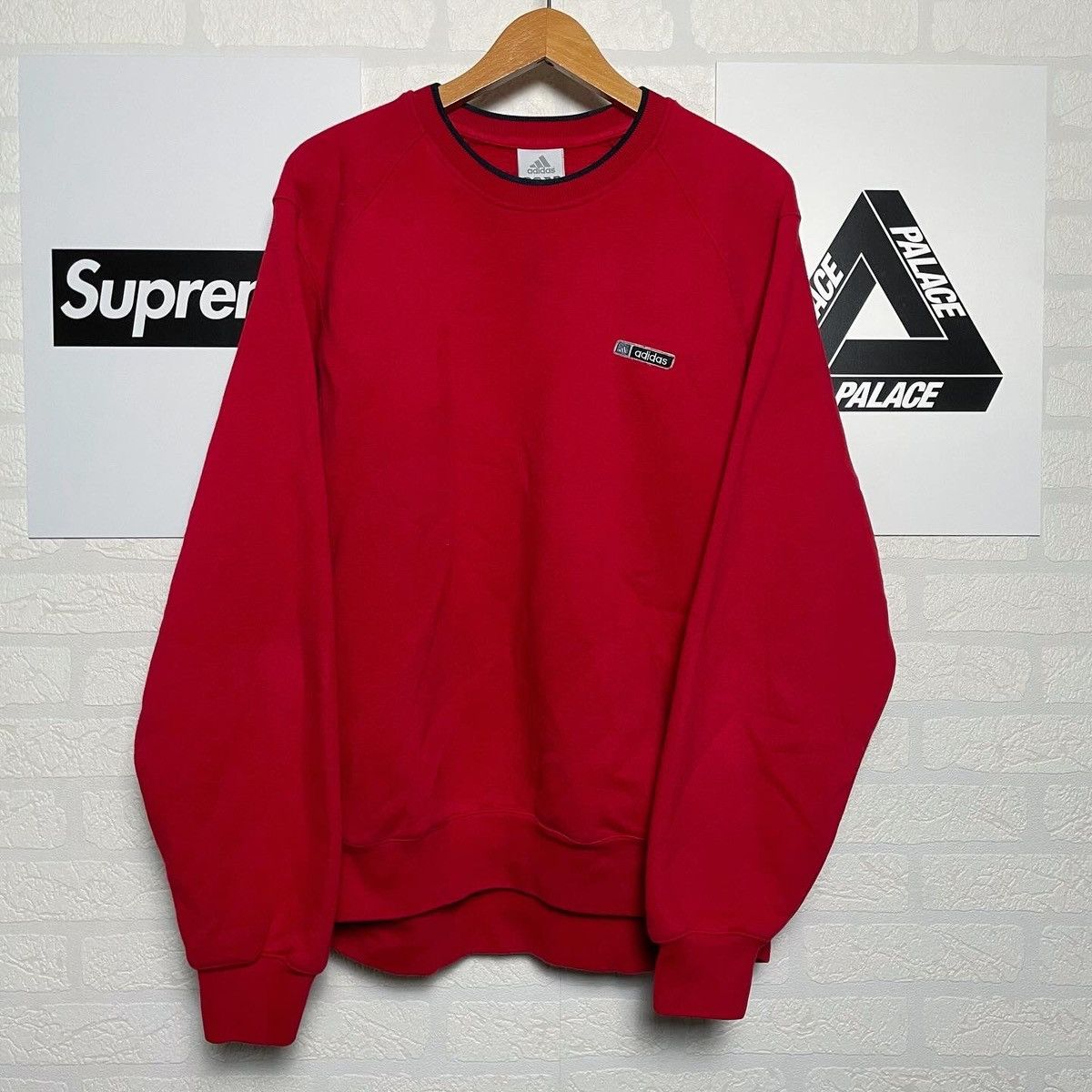 Adidas × Vintage Vintage Adidas Y2K oversized boxy 90s sweatshirt Size US M / EU 48-50 / 2 - 1 Thumbnail