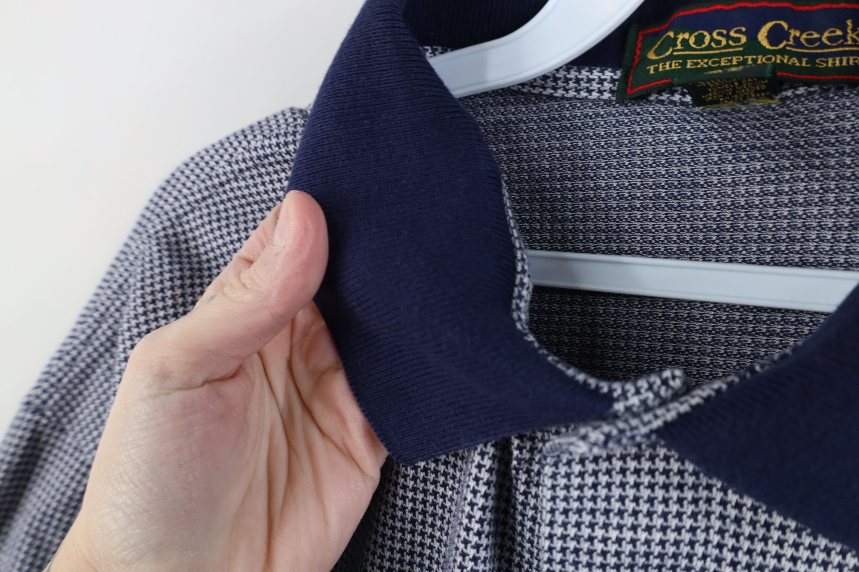 Vintage Vintage 90s Streetwear Knit Collared Golf Polo Shirt USA Size US L / EU 52-54 / 3 - 7 Thumbnail
