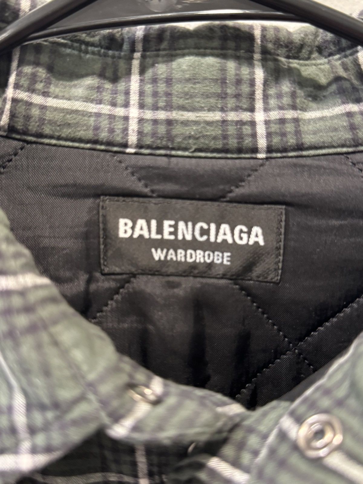 Balenciaga Balenciaga Padded Shirt Size US L / EU 52-54 / 3 - 3 Thumbnail