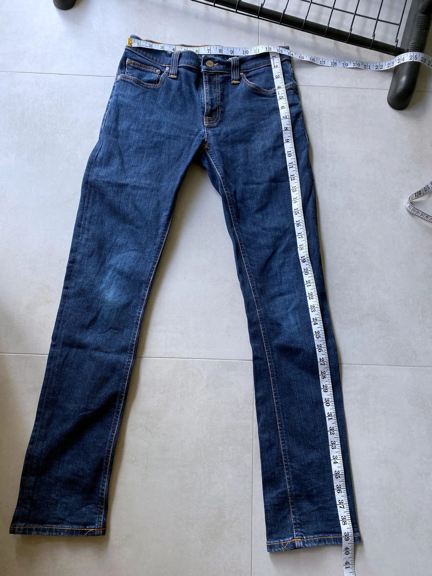 Nudie Jeans Nudie Jeans Tube Kelly Rinsed Strikey denim jeans sz W29 L32 Size US 29 - 6 Thumbnail