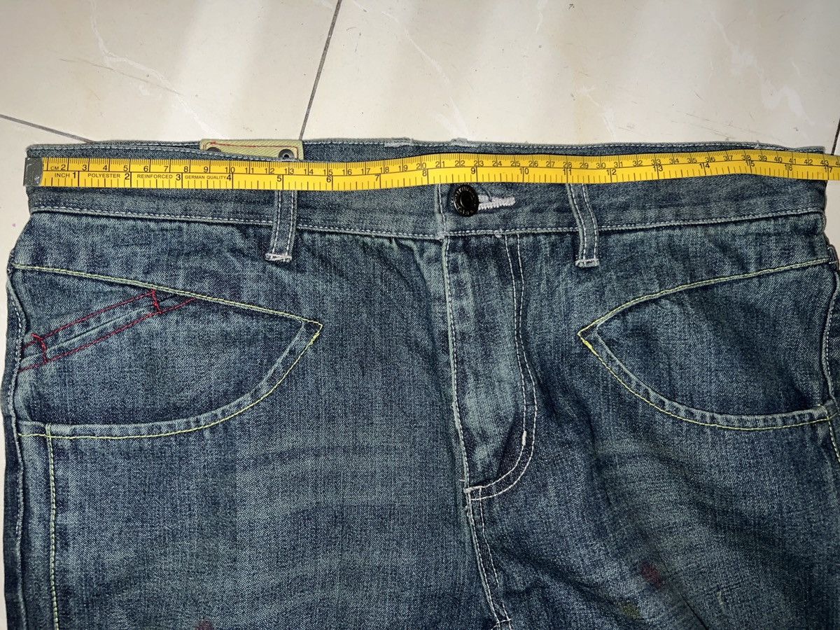 Japanese Brand Jungle Storm Japan Straight Cut Denim Jeans Size US 32 / EU 48 - 11 Thumbnail