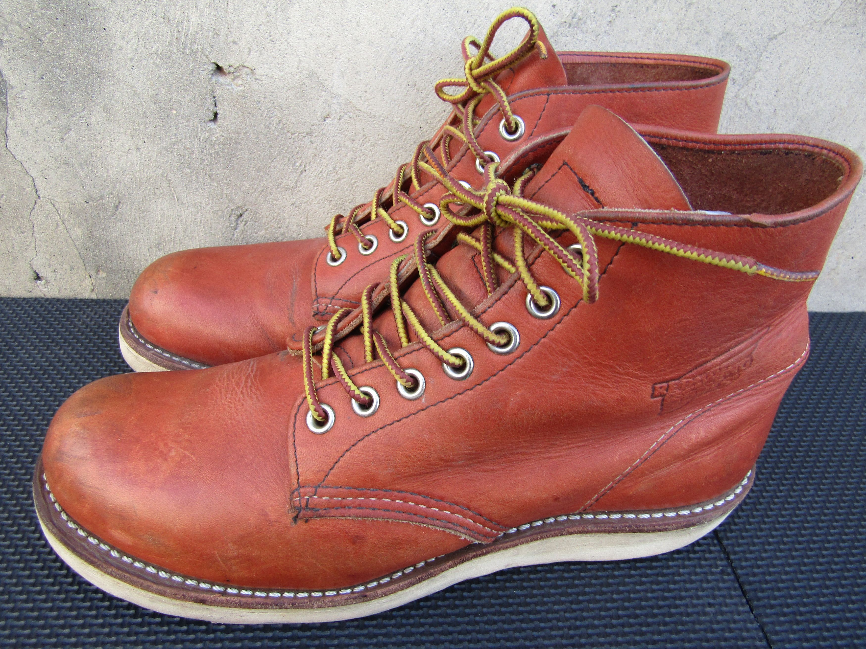 Red Wing Red Wing 8166 Round Toe Work Boots Size Work Boots USA made Size US 7 / EU 40 - 7 Thumbnail