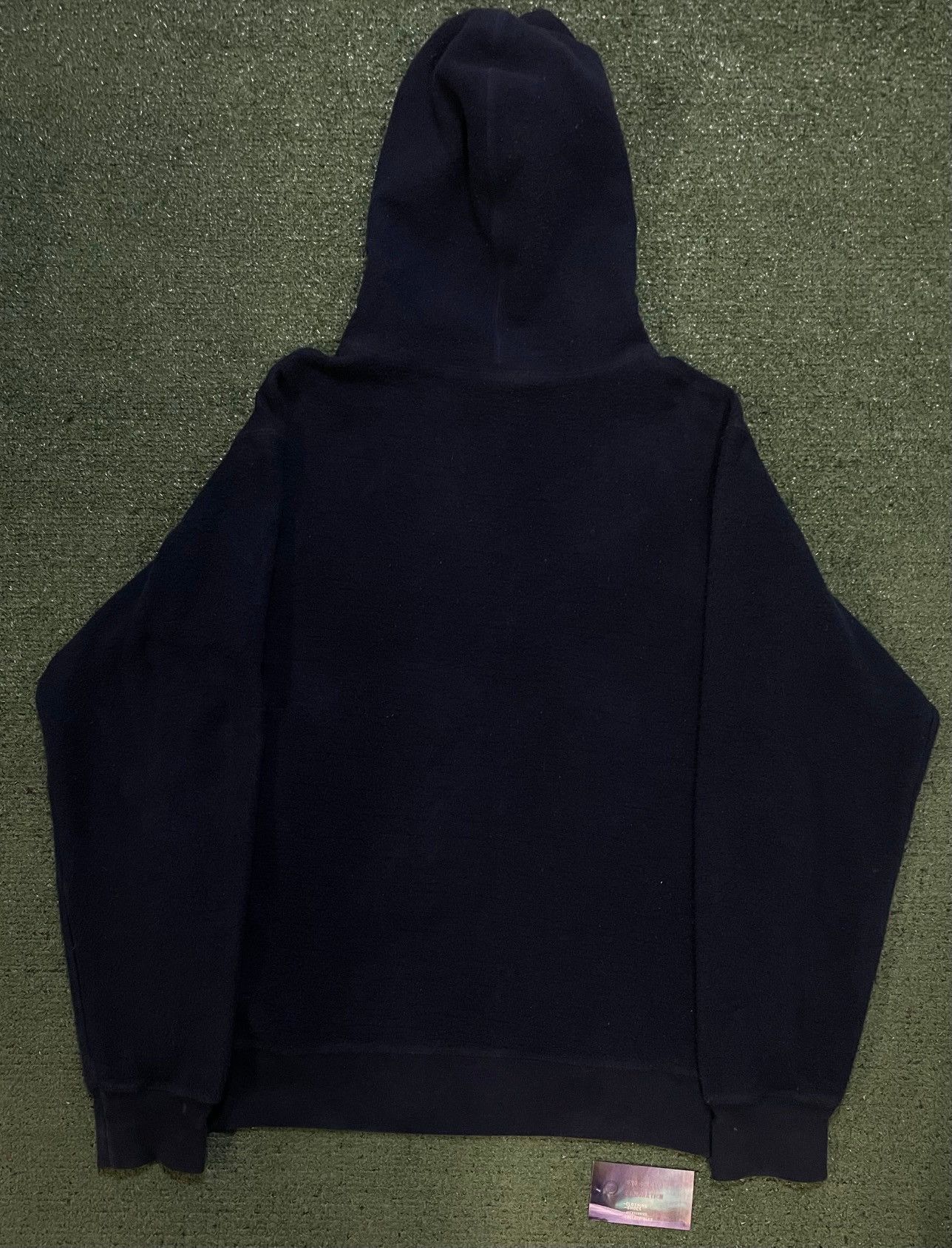 Supreme Supreme navy reverse fleece hoodie Size US M / EU 48-50 / 2 - 2 Thumbnail