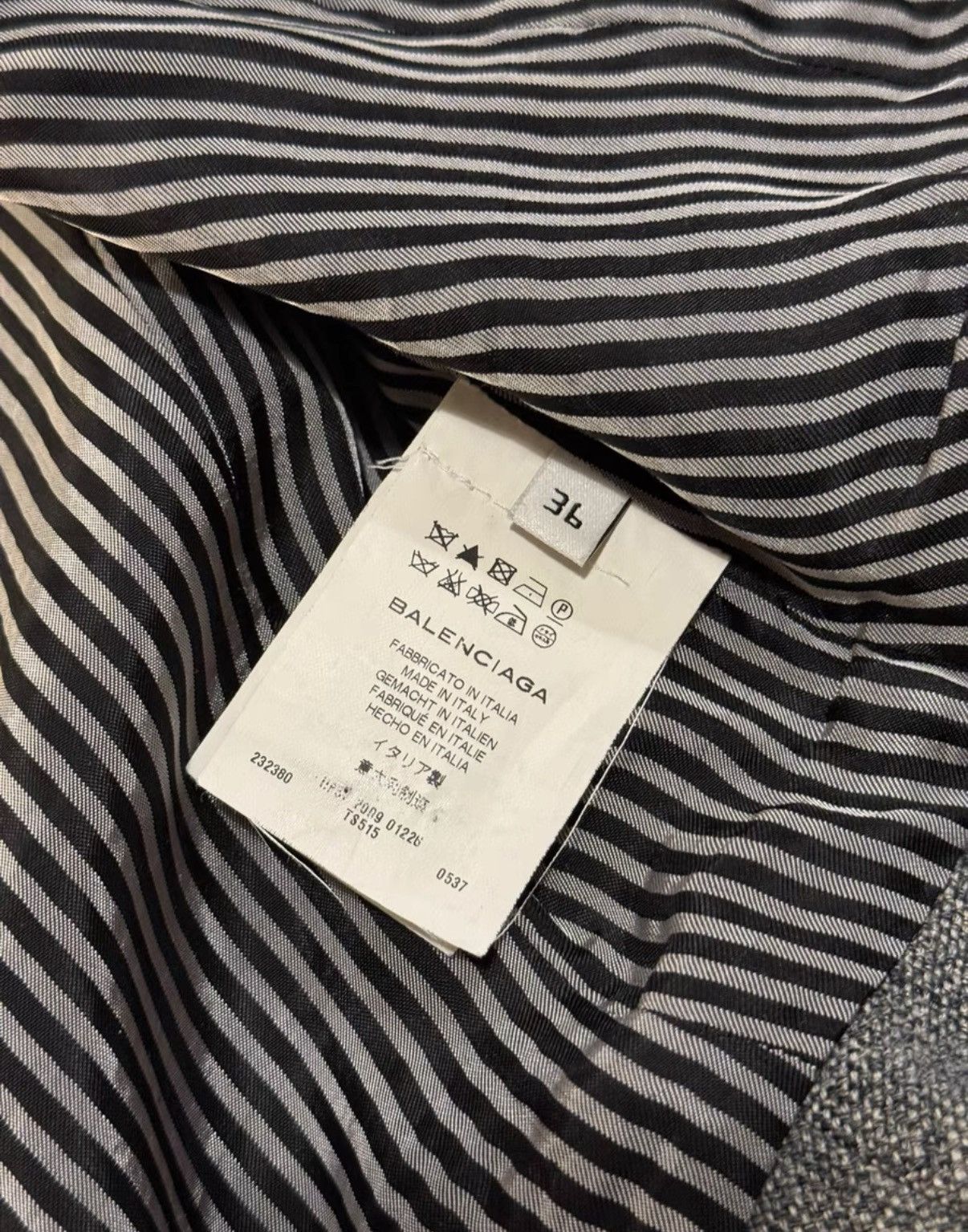 Balenciaga Balenciaga Deconstructed Asymmetrical Women's Top K24 Size XS / US 0-2 / IT 36-38 - 8 Thumbnail