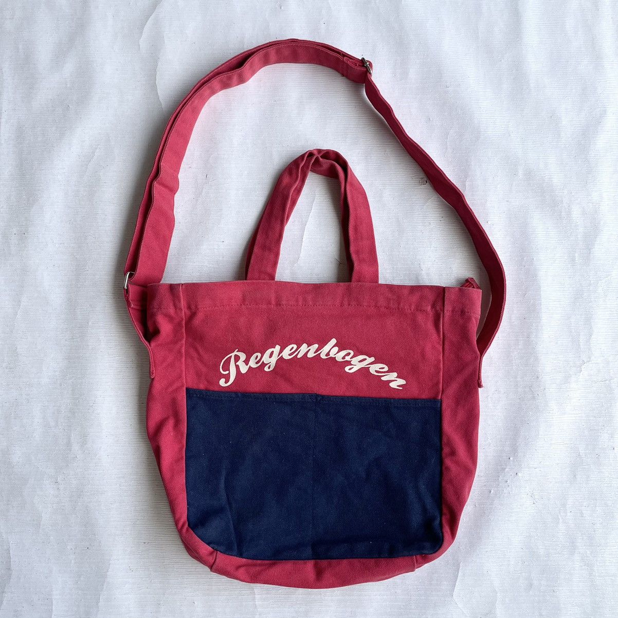 Japanese Brand Danke Schön 2 Way Canvas Tote Sling Bag Size ONE SIZE - 2 Thumbnail