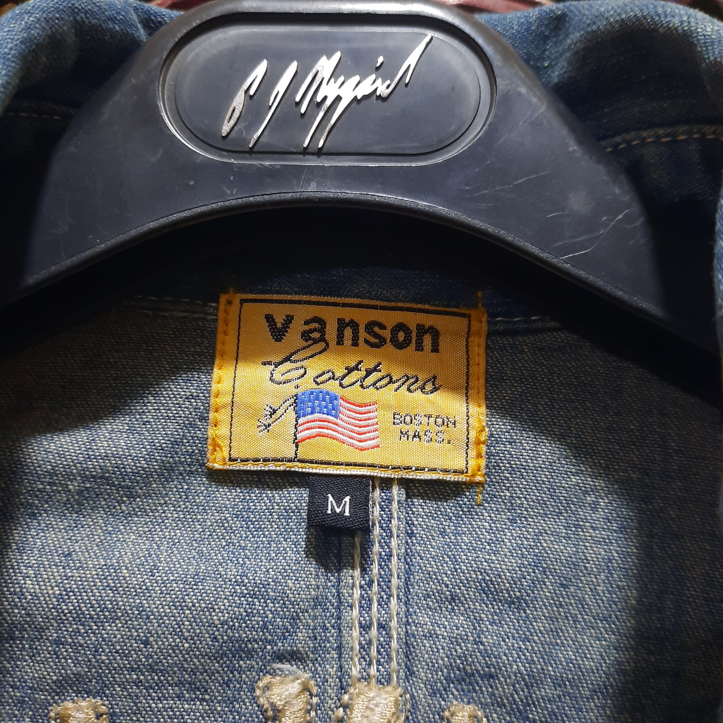 Vanson Leathers Vanson cottons denim chore jacket Size US M / EU 48-50 / 2 - 5 Thumbnail