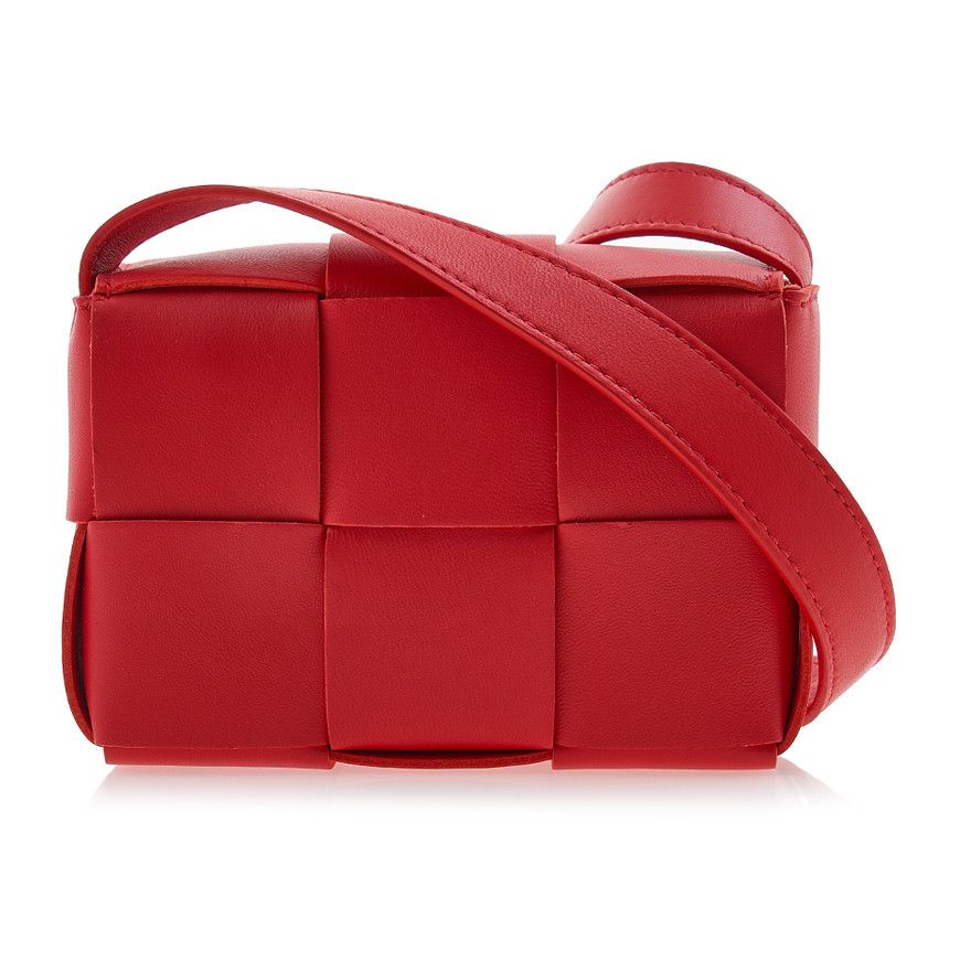 Bottega Veneta o1n1vont1224 Size: OS / Candy Cassette Bag in Red Size ONE SIZE - 3 Thumbnail