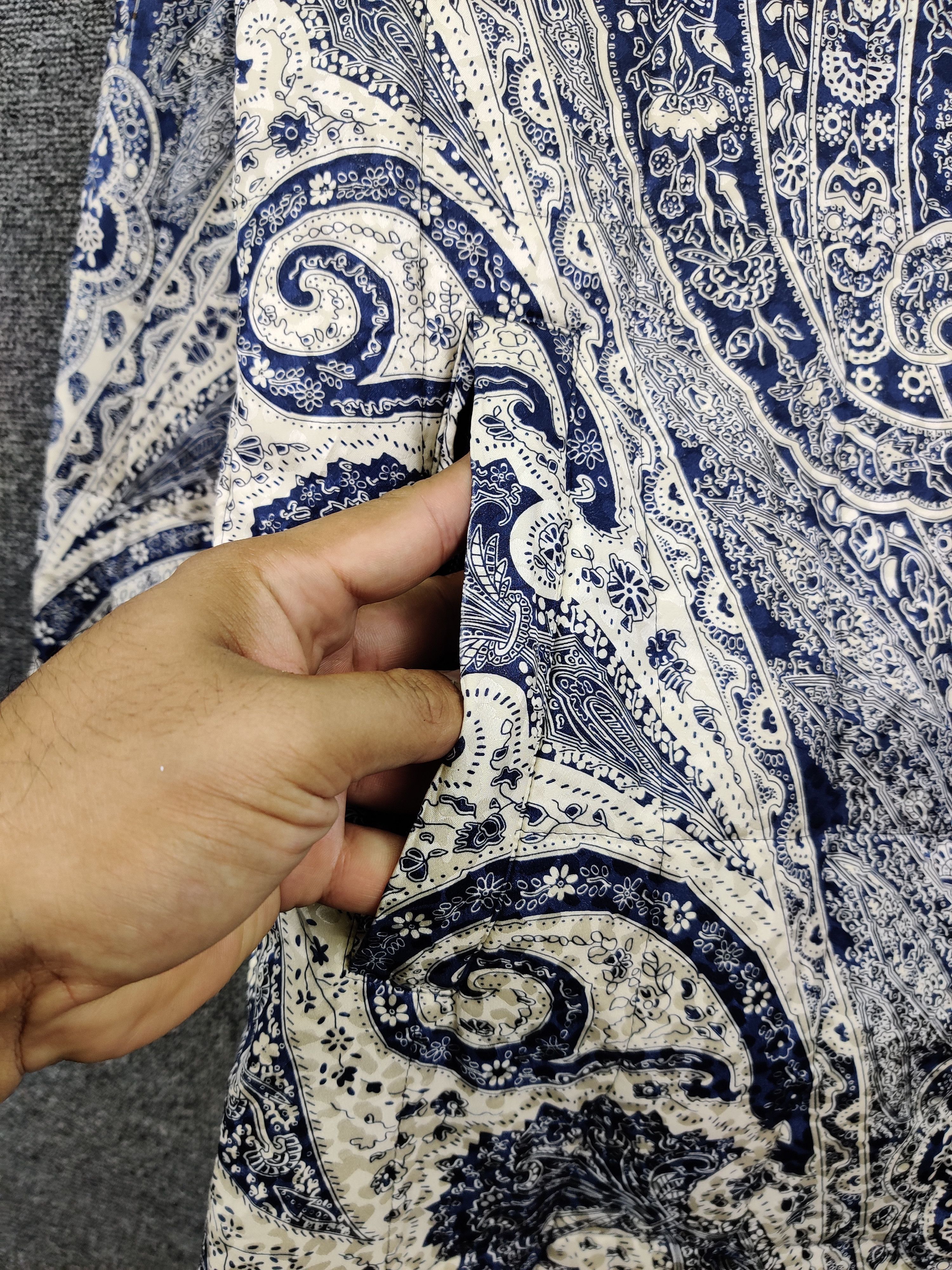Japanese Brand Vintage Mimo Moda Paisley Long Jacket Nice Design Size US L / EU 52-54 / 3 - 11 Thumbnail